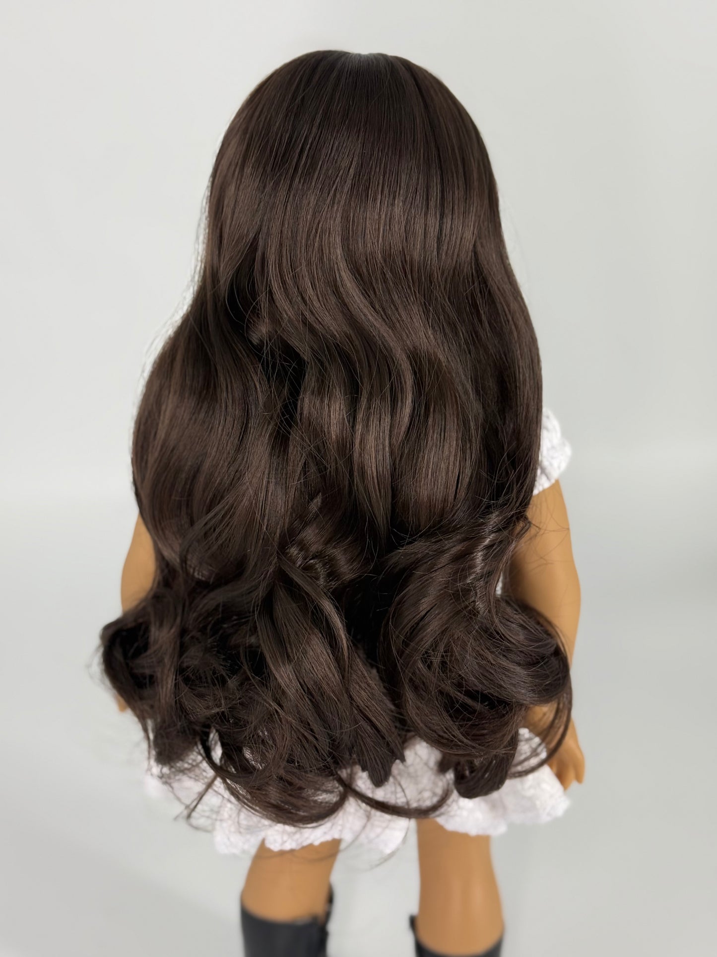 Lavish “French Espresso” Bangs