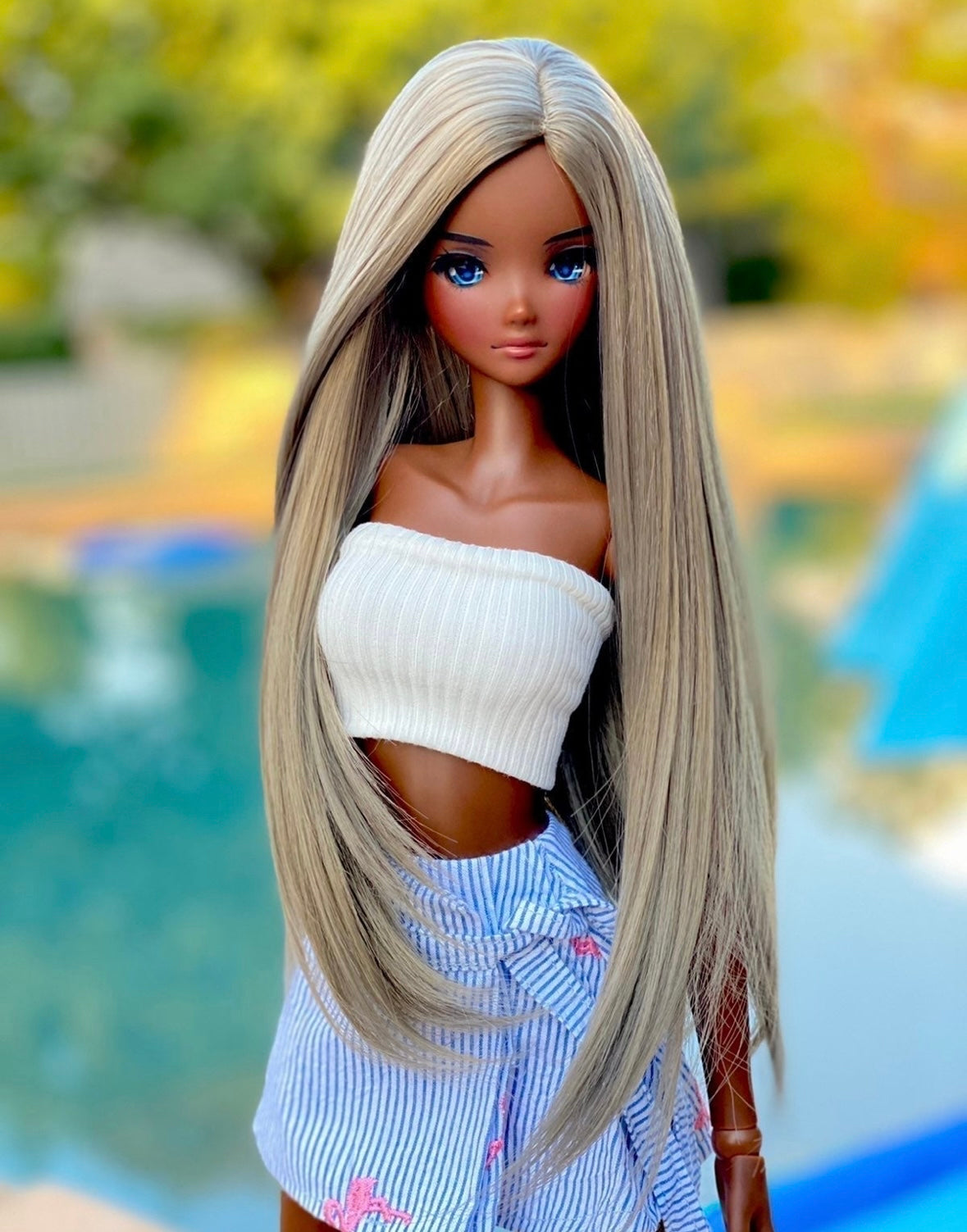 LAVISH Size 21cm Wig “Pearl Slate”