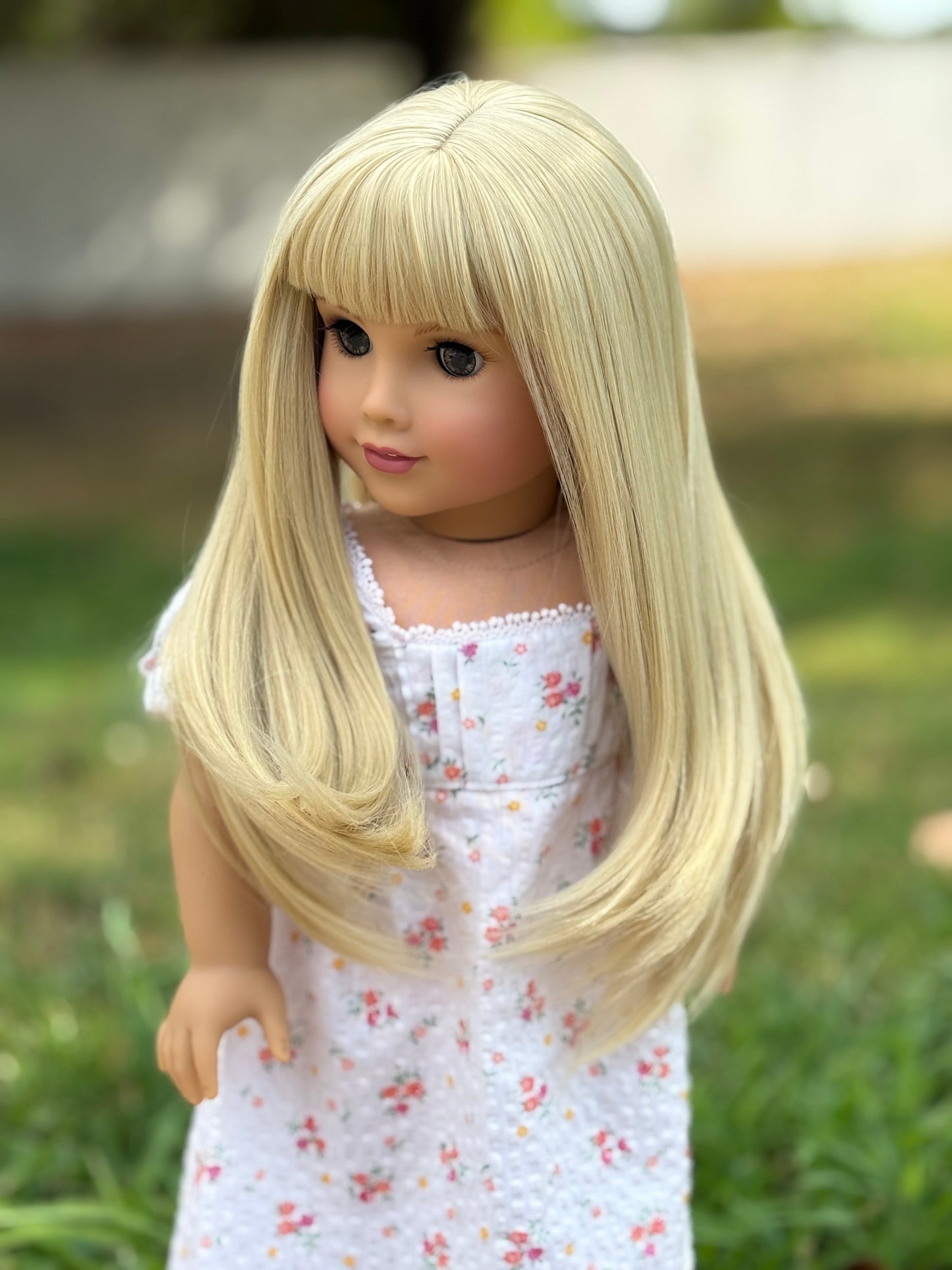 Lavish “Daisy Charm” Bangs