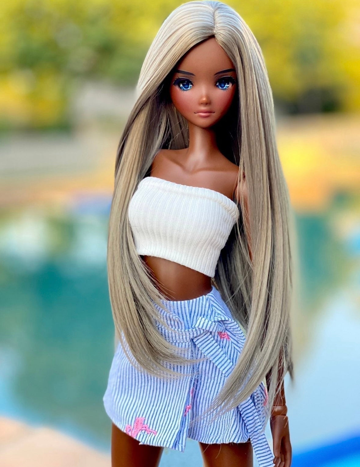 LAVISH Size 21cm Wig “Pearl Slate”