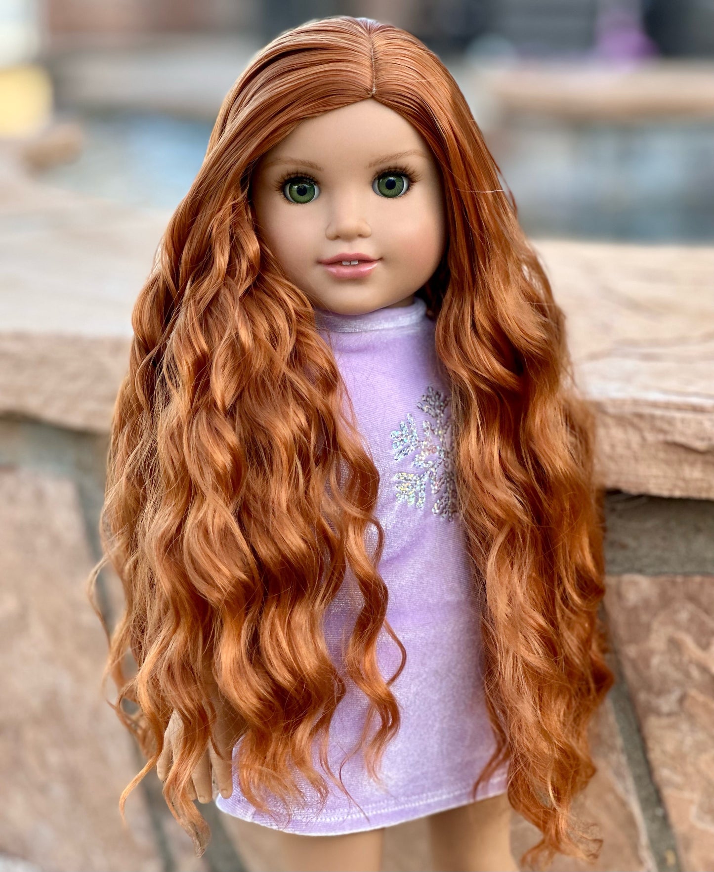 Lavish “Auburn Beauty” Spirals