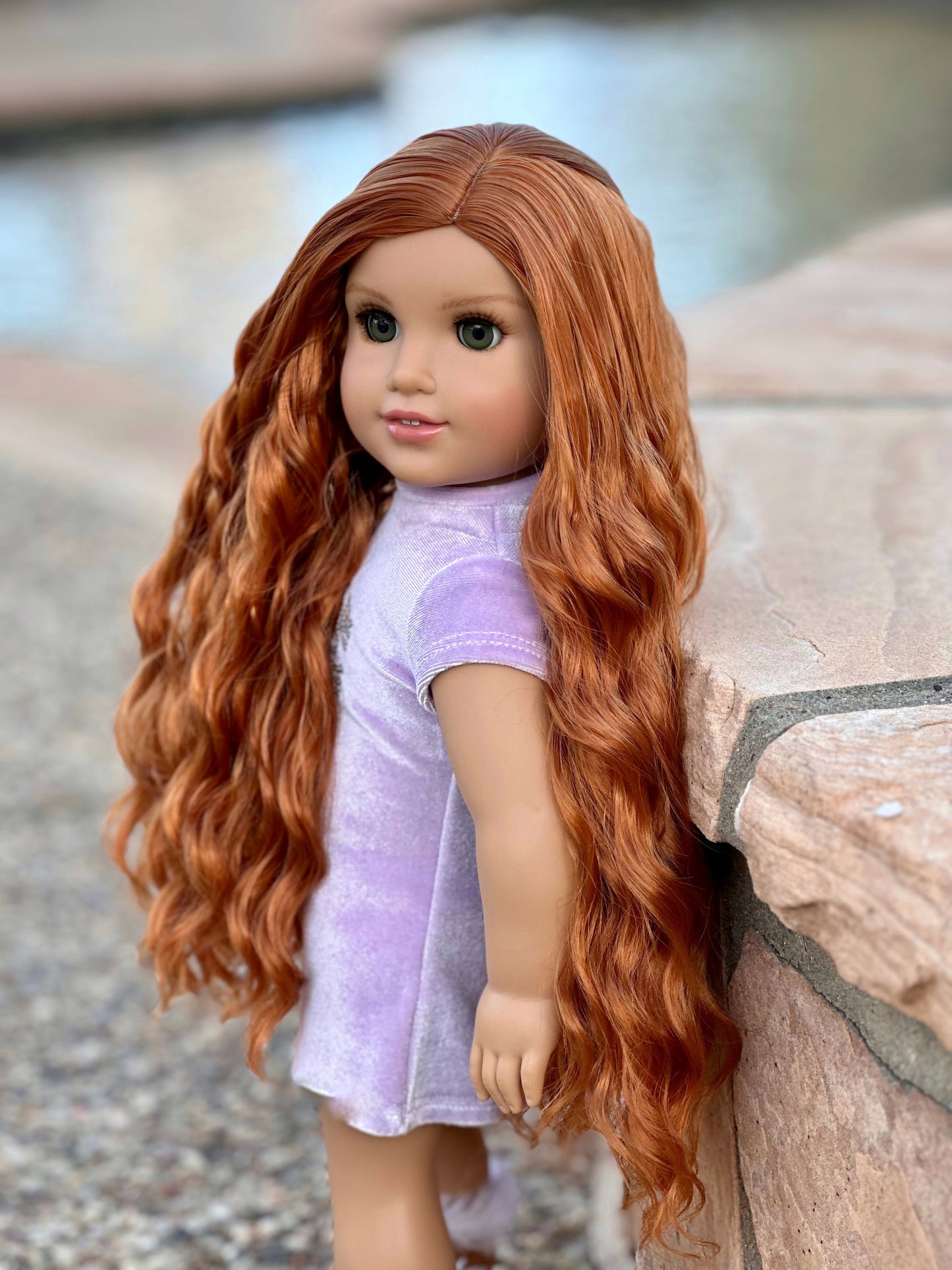 Lavish “Auburn Beauty” Spirals