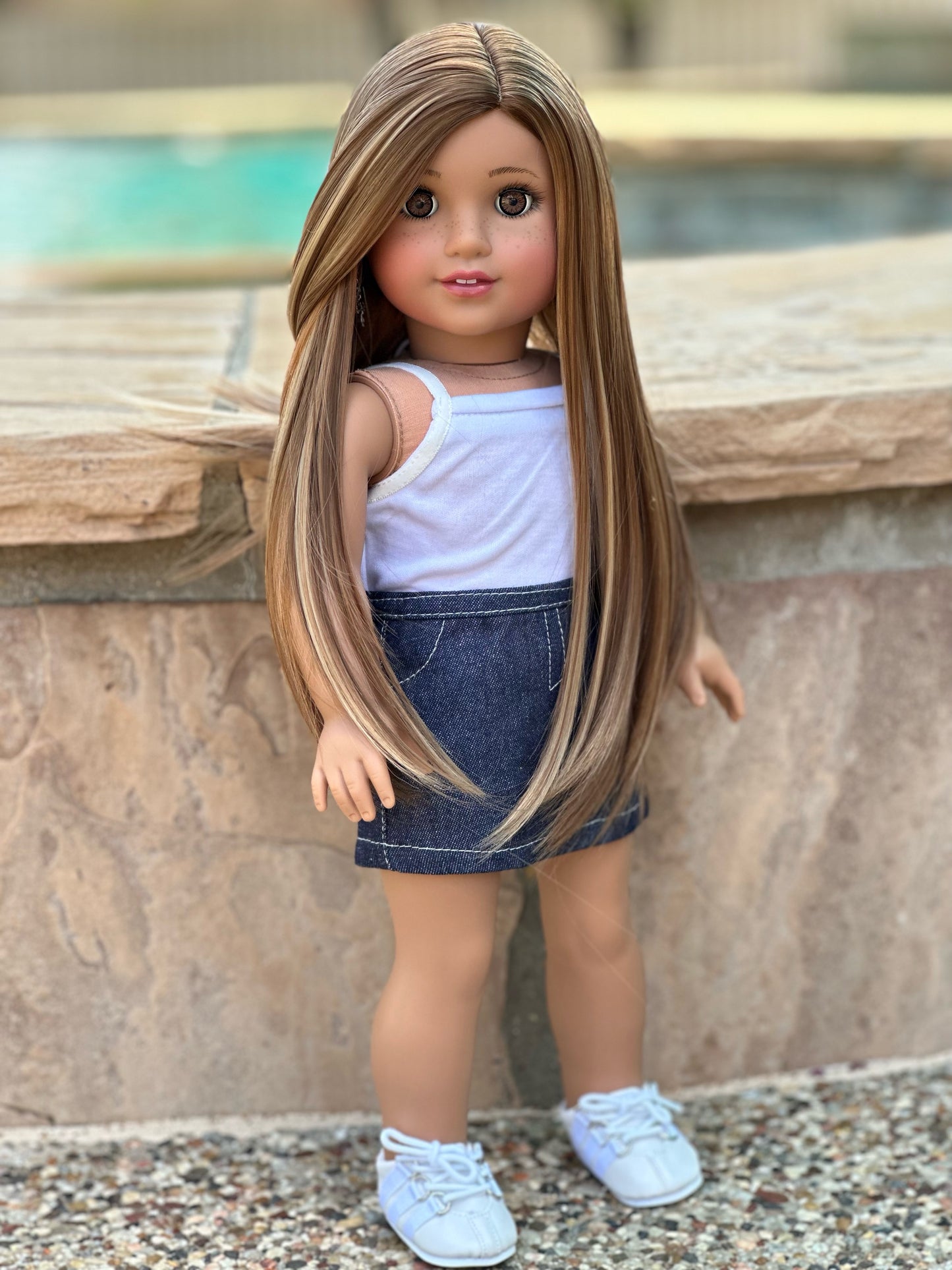 American Girl Doll Custom OOAK “Maya”