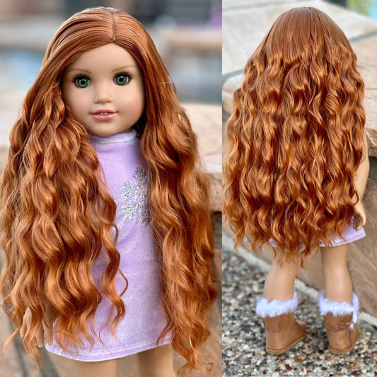 Lavish “Auburn Beauty” Spirals