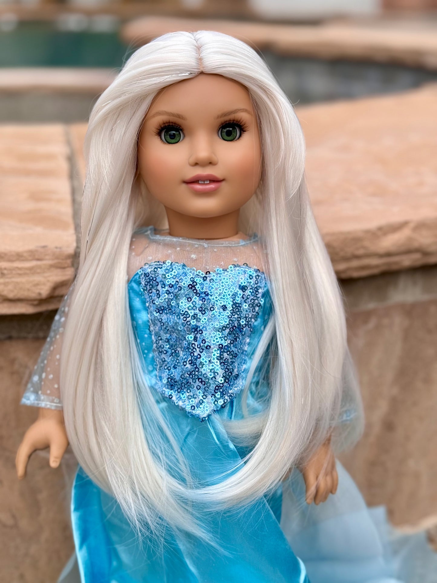 Lavish “Ice Queen” with Tinsel