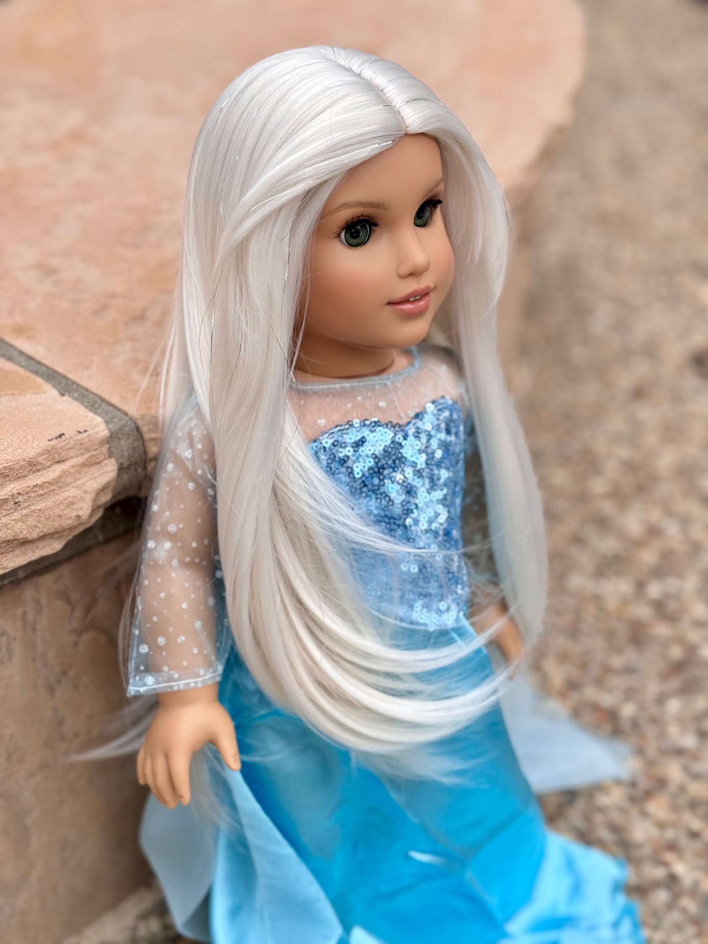 Lavish “Ice Queen” with Tinsel