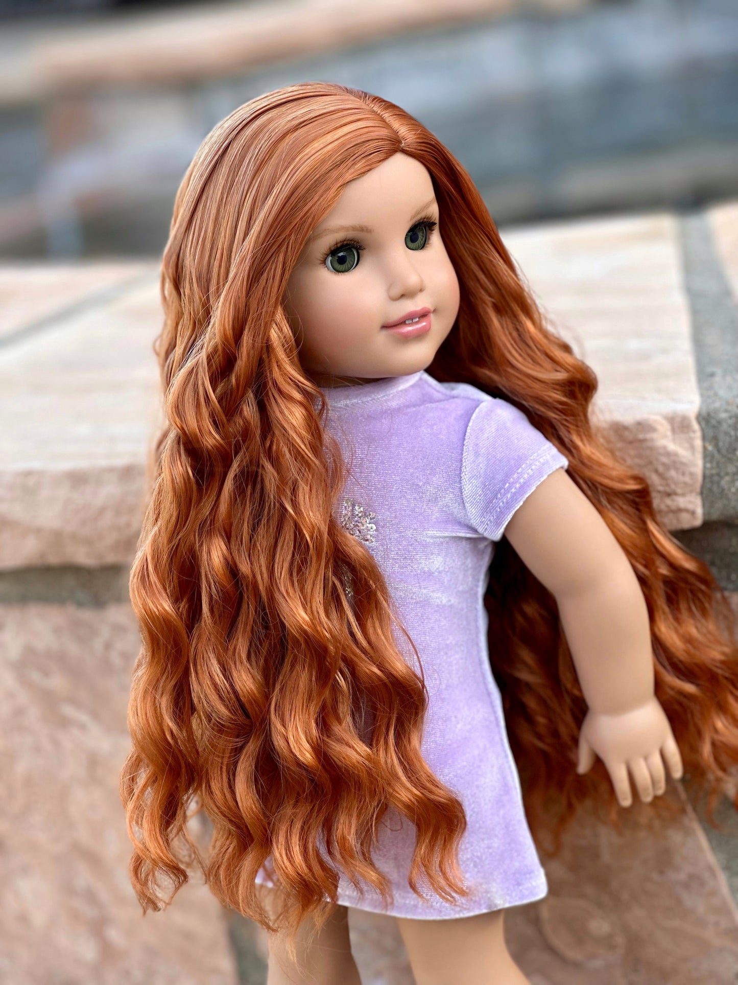 Lavish “Auburn Beauty” Spirals