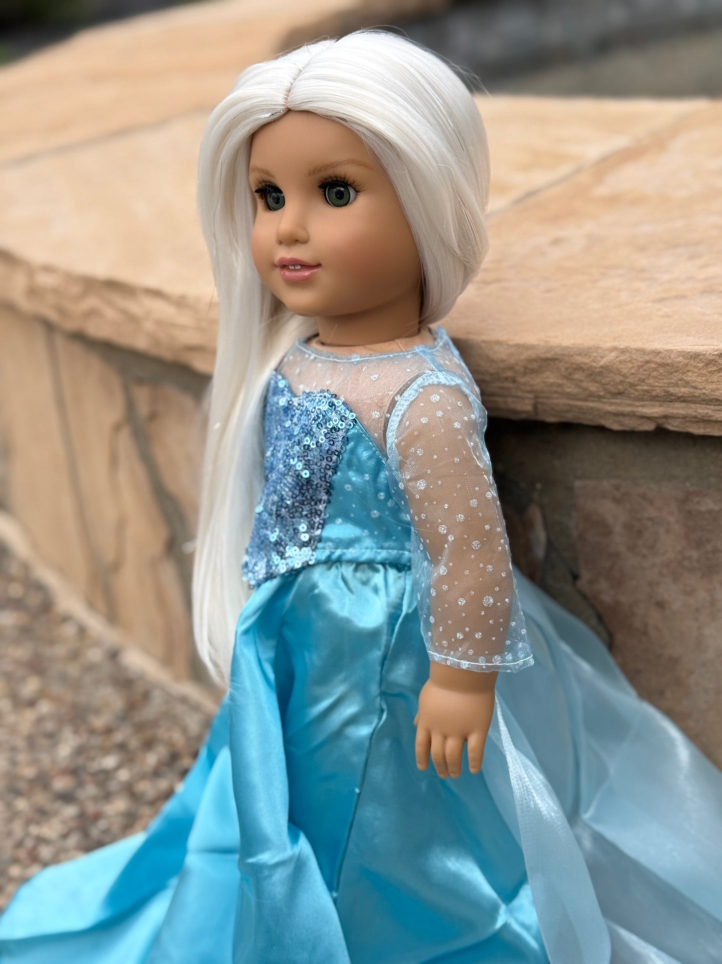 Lavish “Ice Queen” with Tinsel