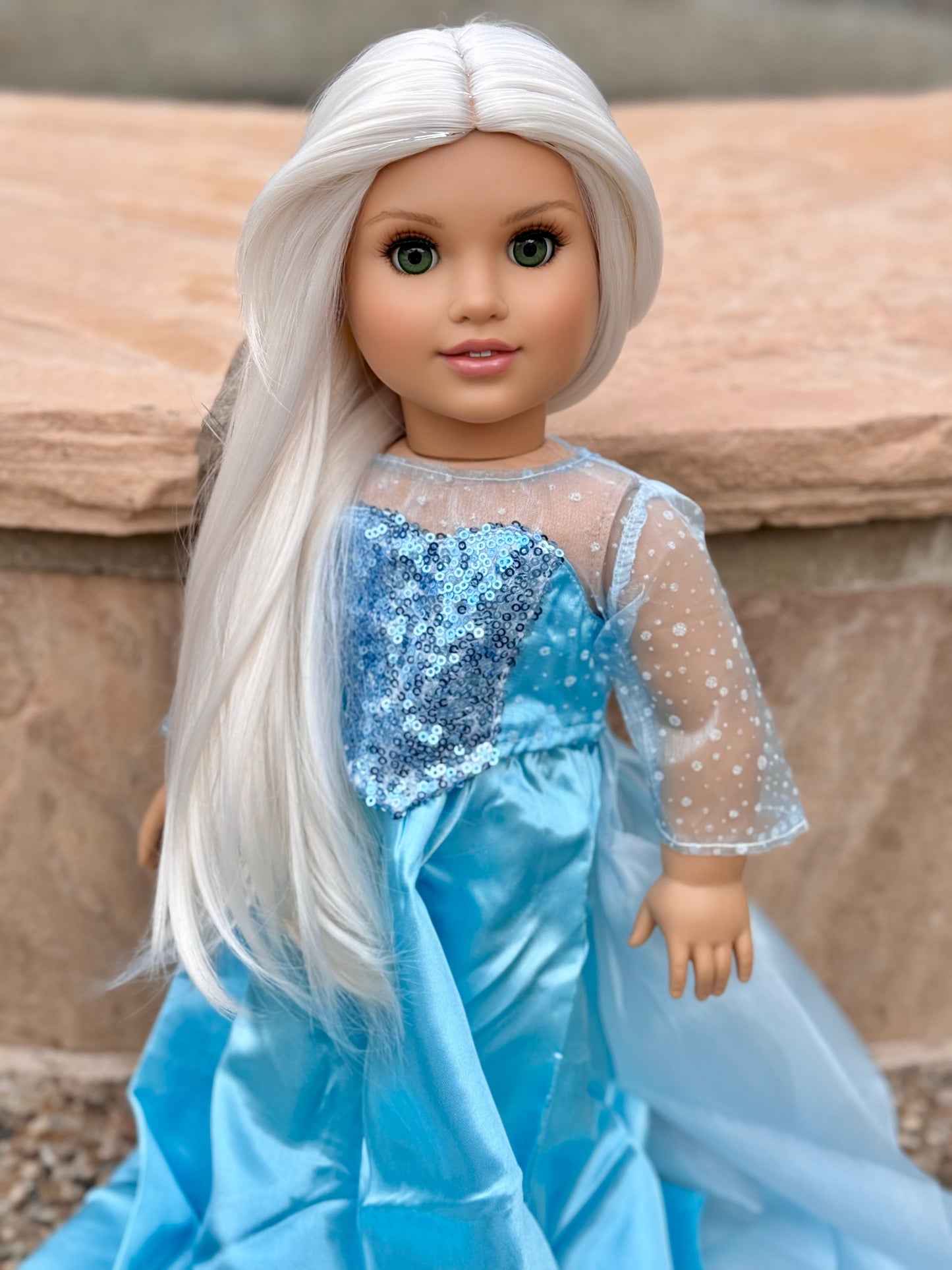 Lavish “Ice Queen” with Tinsel