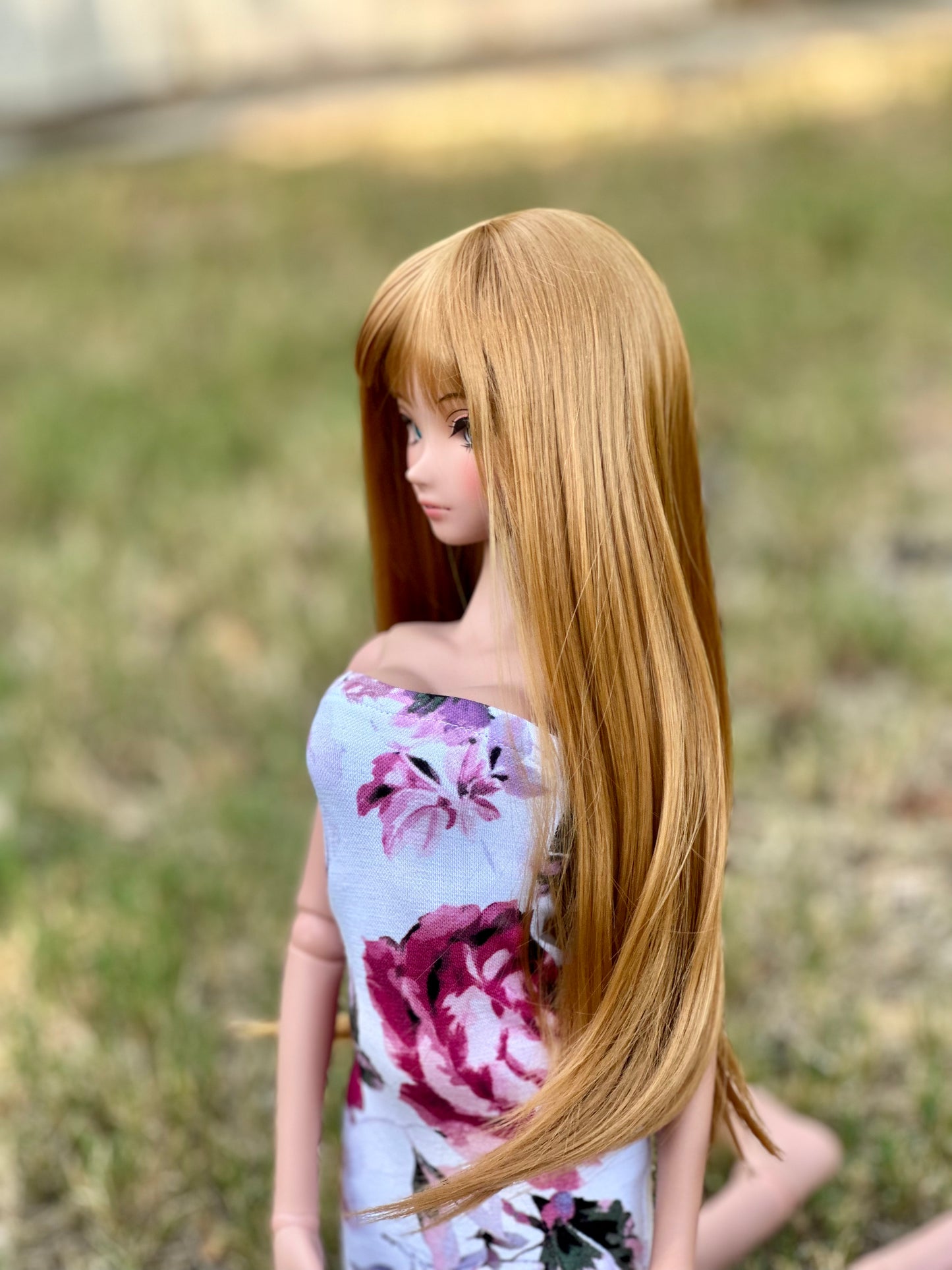 LAVISH Size 21cm Wig “Apple Cider” Straight with Bangs