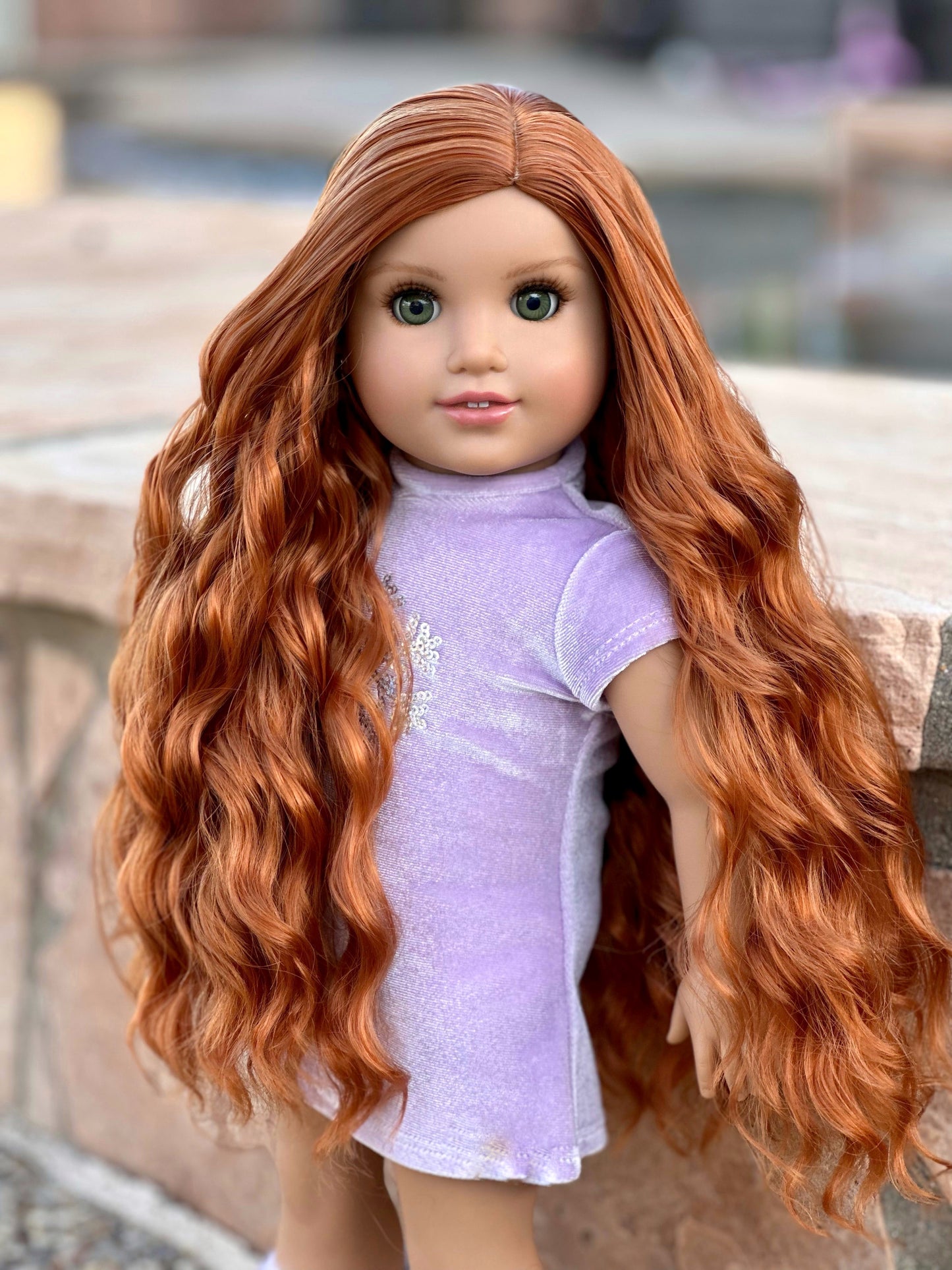 Lavish “Auburn Beauty” Spirals