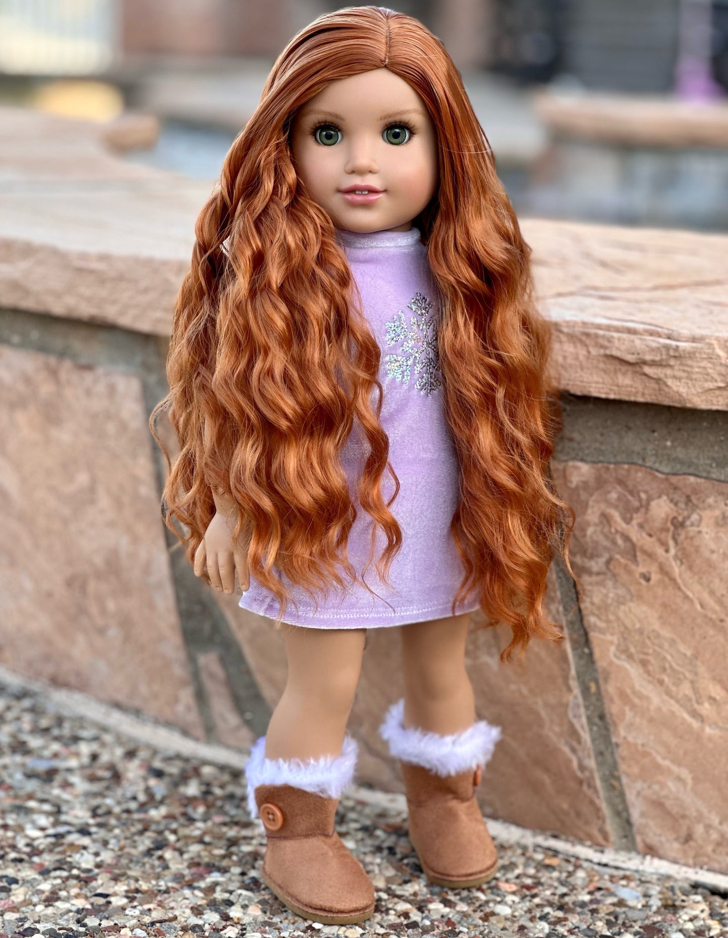 Lavish “Auburn Beauty” Spirals