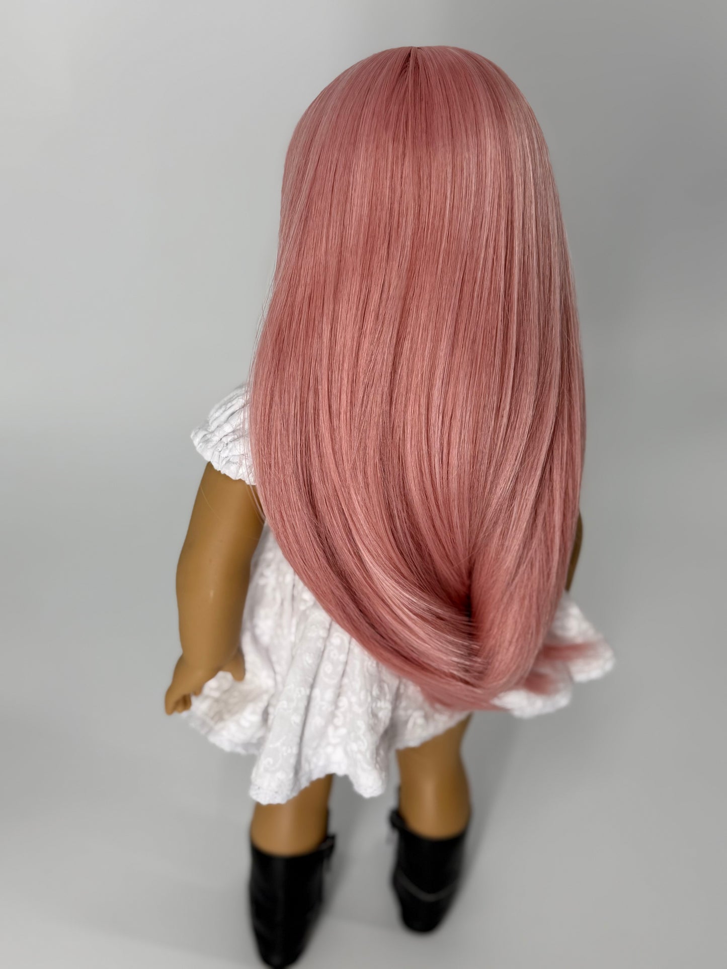 Lavish “Vintage Rose” Pink Bangs