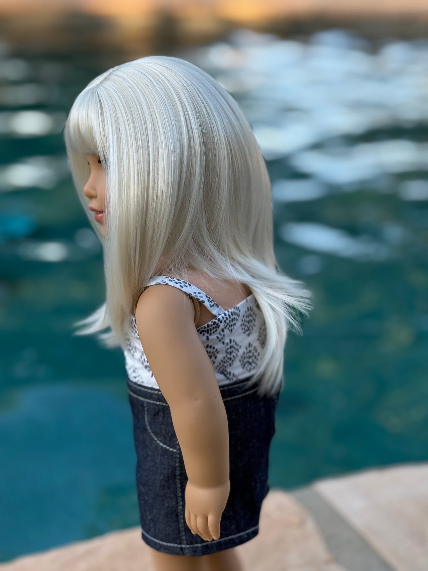 Lavish “Pearl” Med Bangs