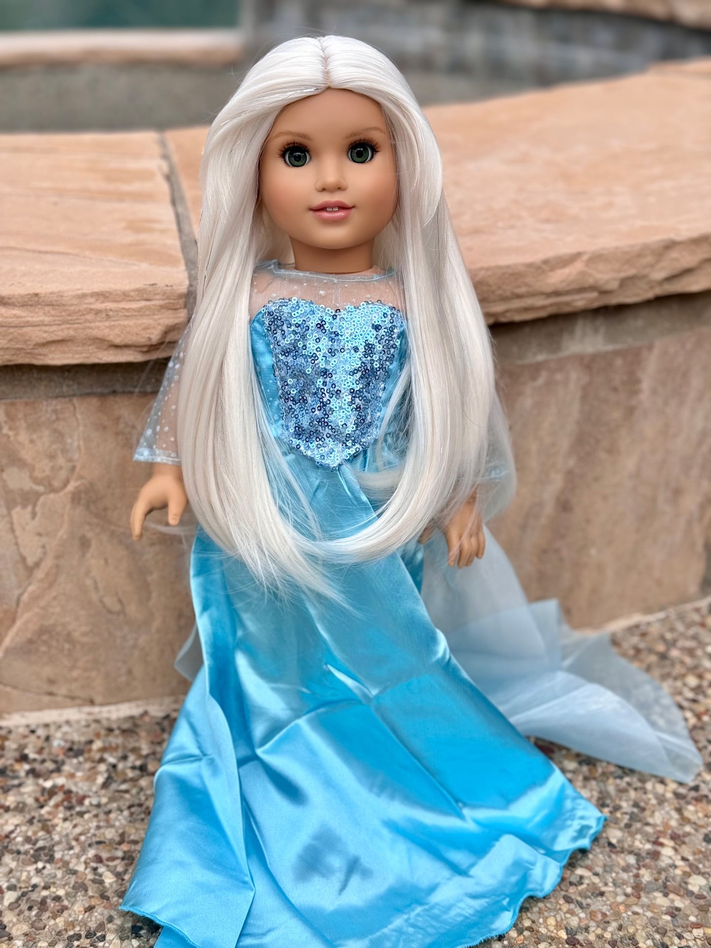 Lavish “Ice Queen” with Tinsel