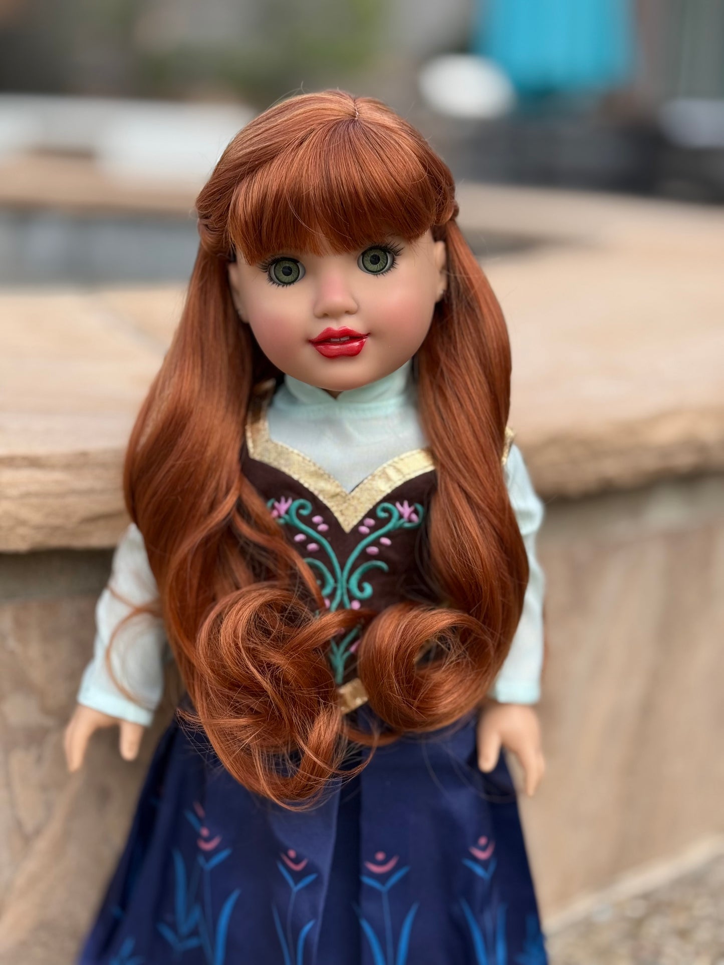 Lavish “Redhead Queen” with Braids