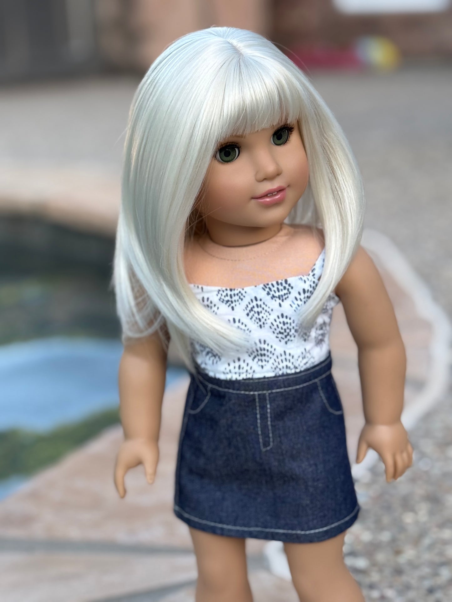 Lavish “Pearl” Med Bangs