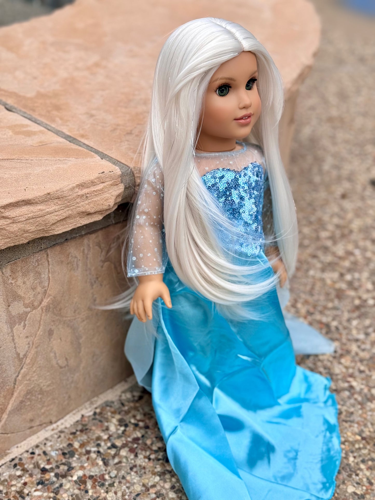 Lavish “Ice Queen” with Tinsel