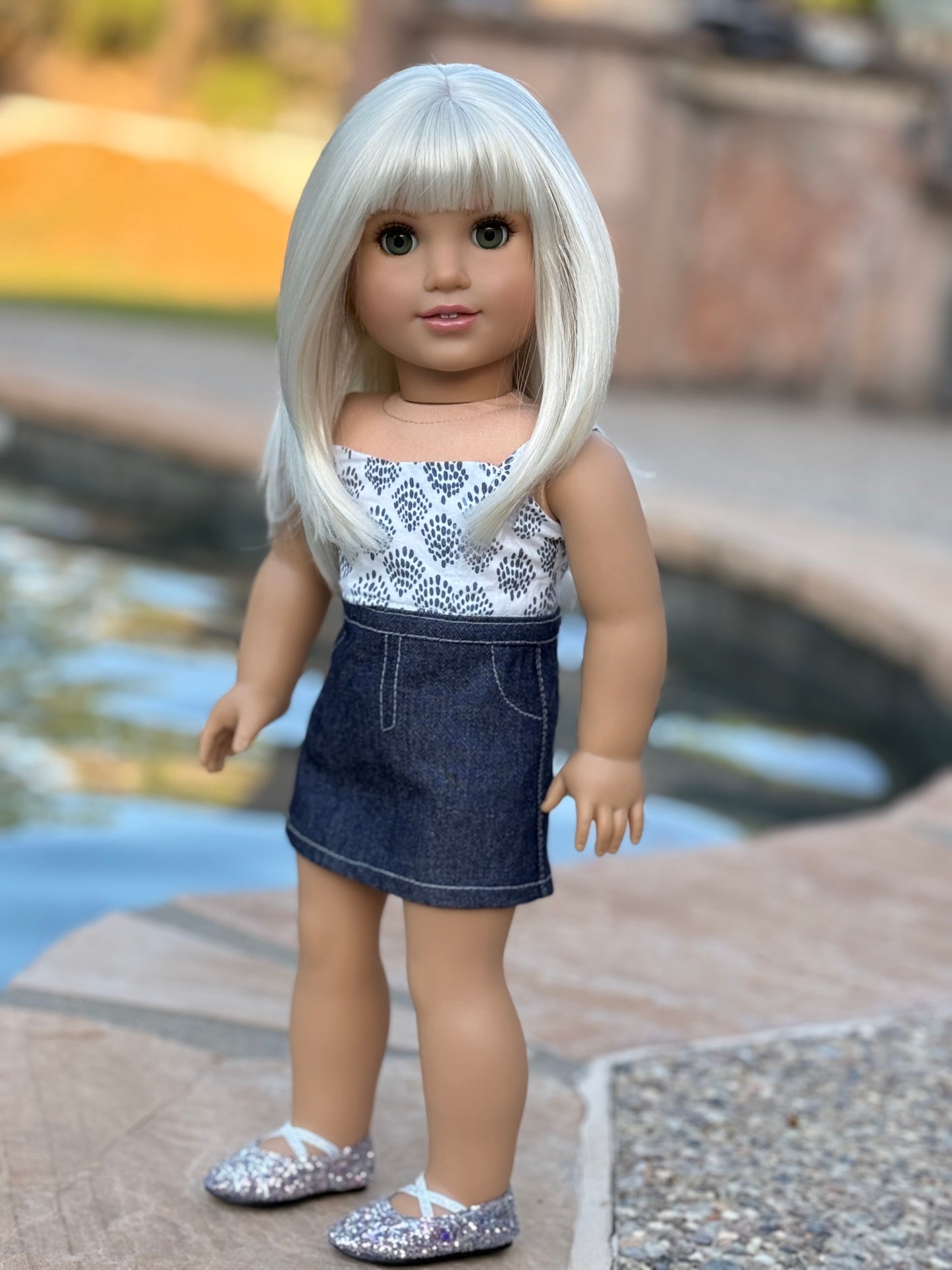 Lavish “Pearl” Med Bangs