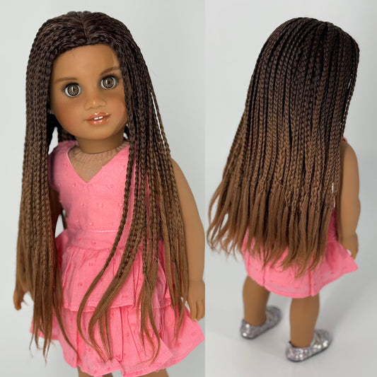 Lavish “Salted Caramel” Ombré Braids