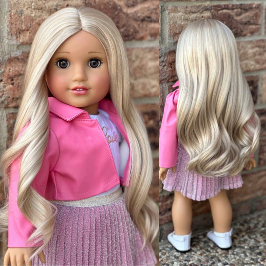 Lavish “Cashmere Crème” Lightly Curled