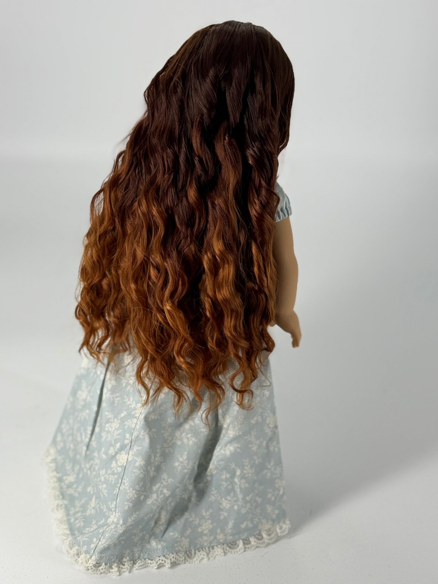 Lavish “Nutmeg” Ombre-dyed Spiral Curls
