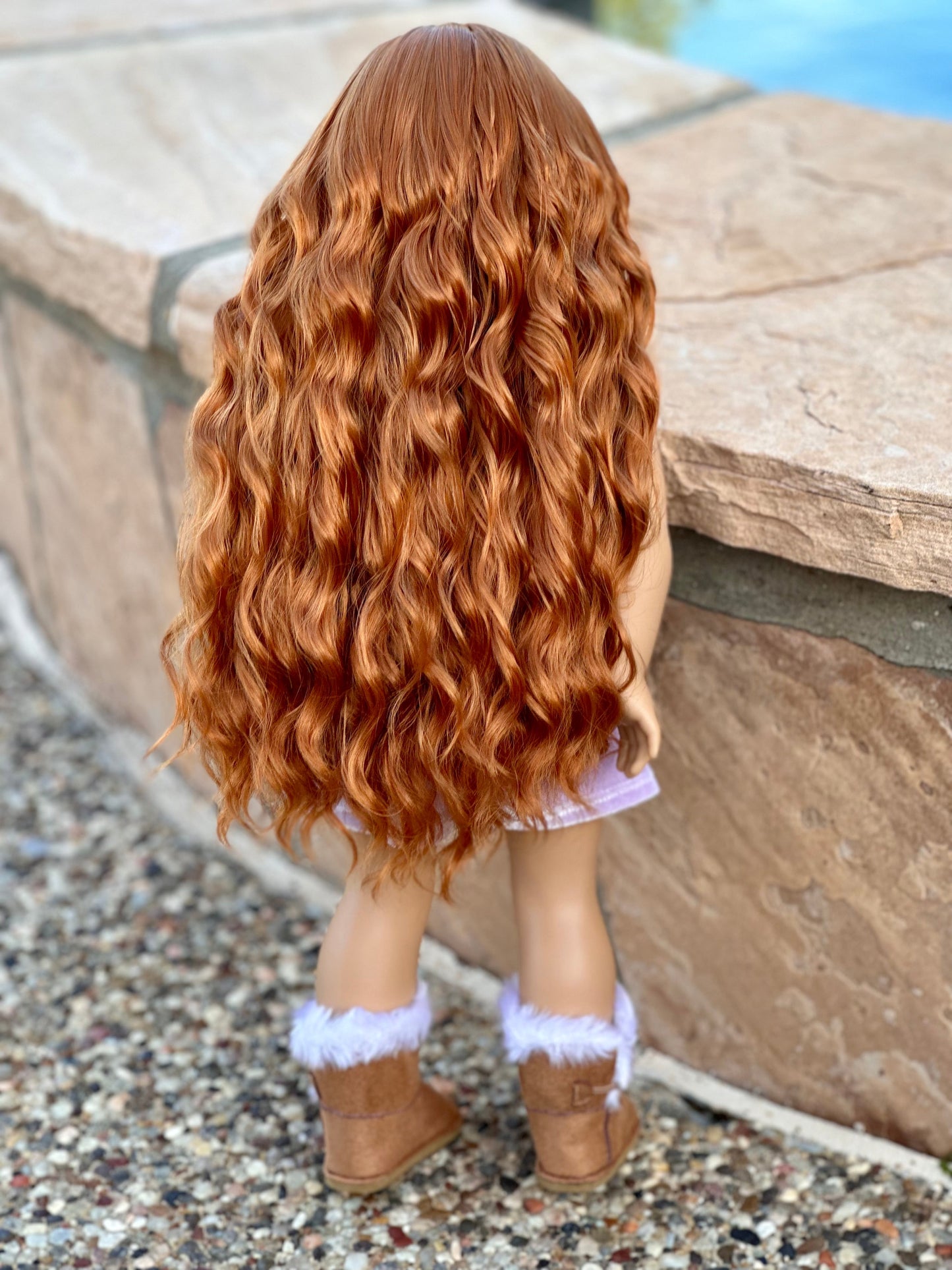 Lavish “Auburn Beauty” Spirals
