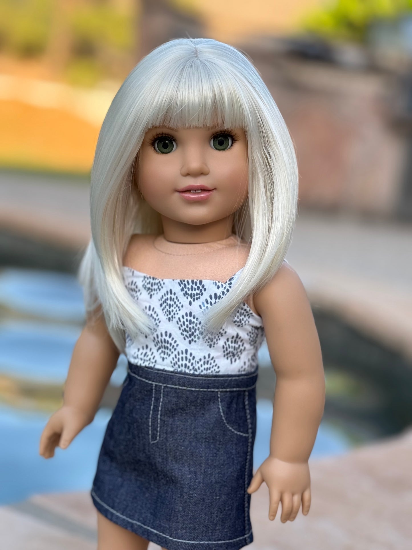 Lavish “Pearl” Med Bangs