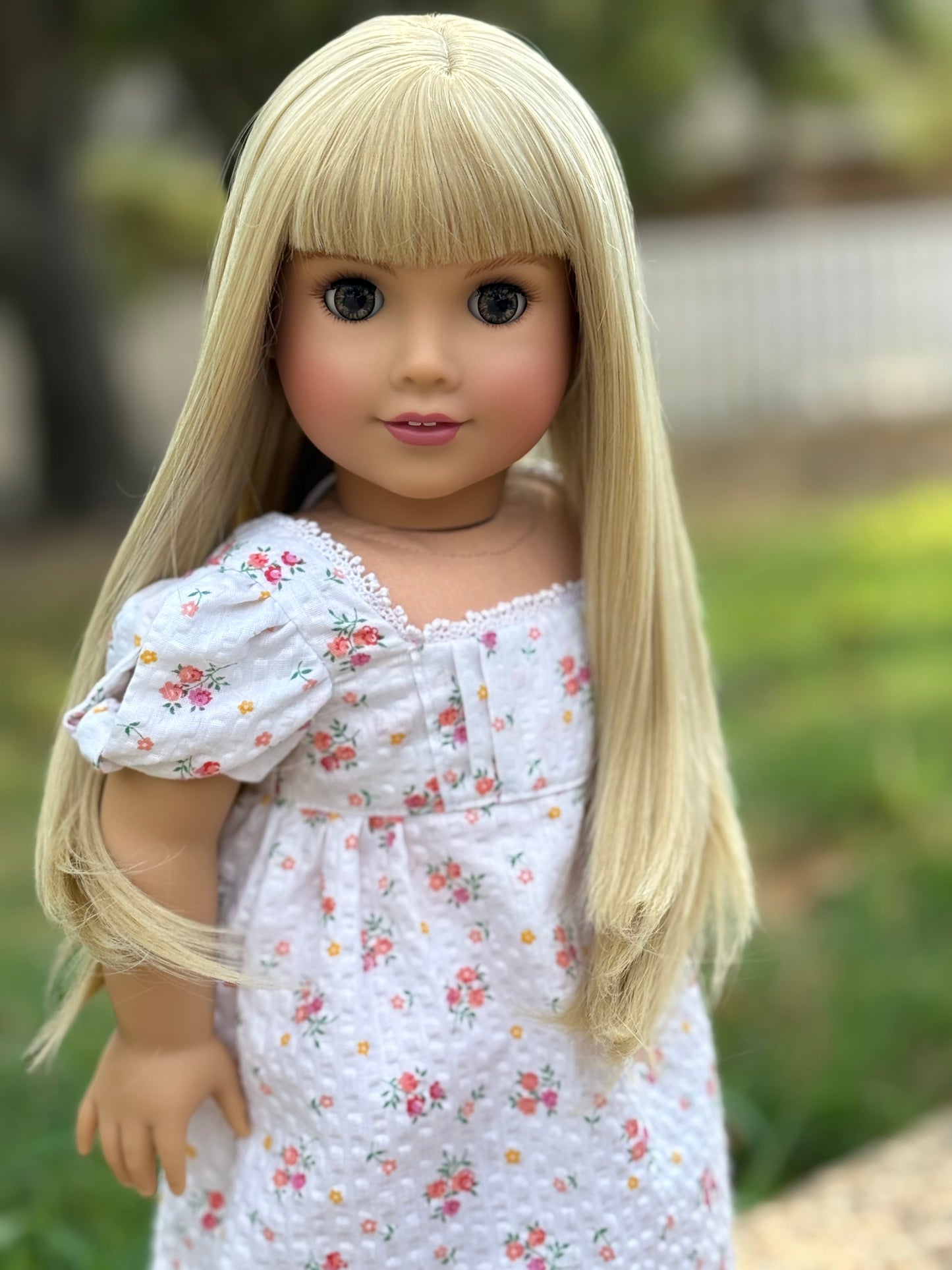 Lavish “Daisy Charm” Bangs