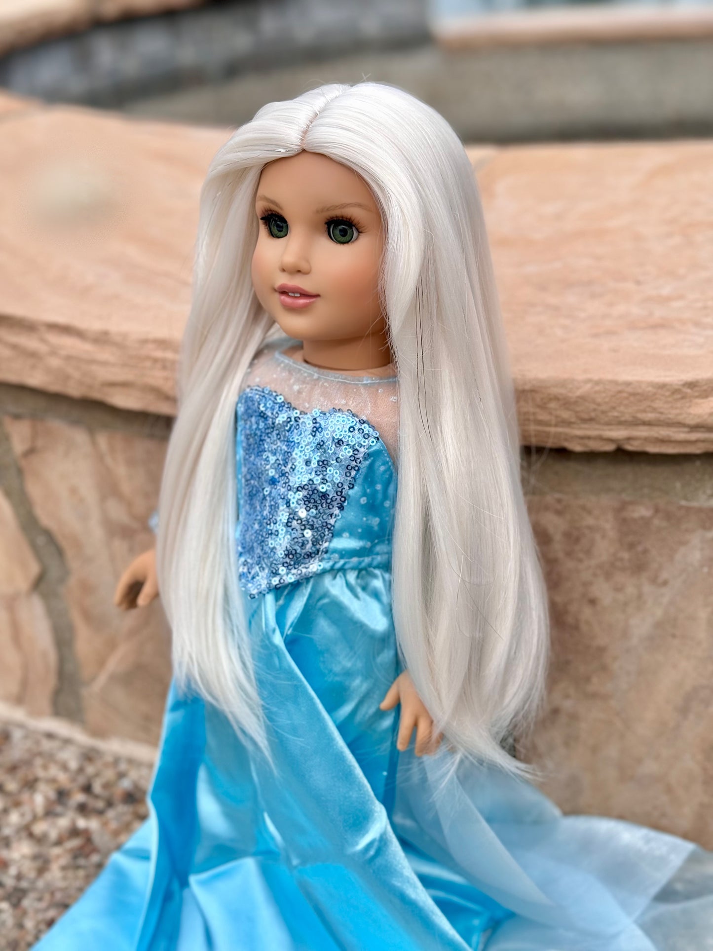 Lavish “Ice Queen” with Tinsel