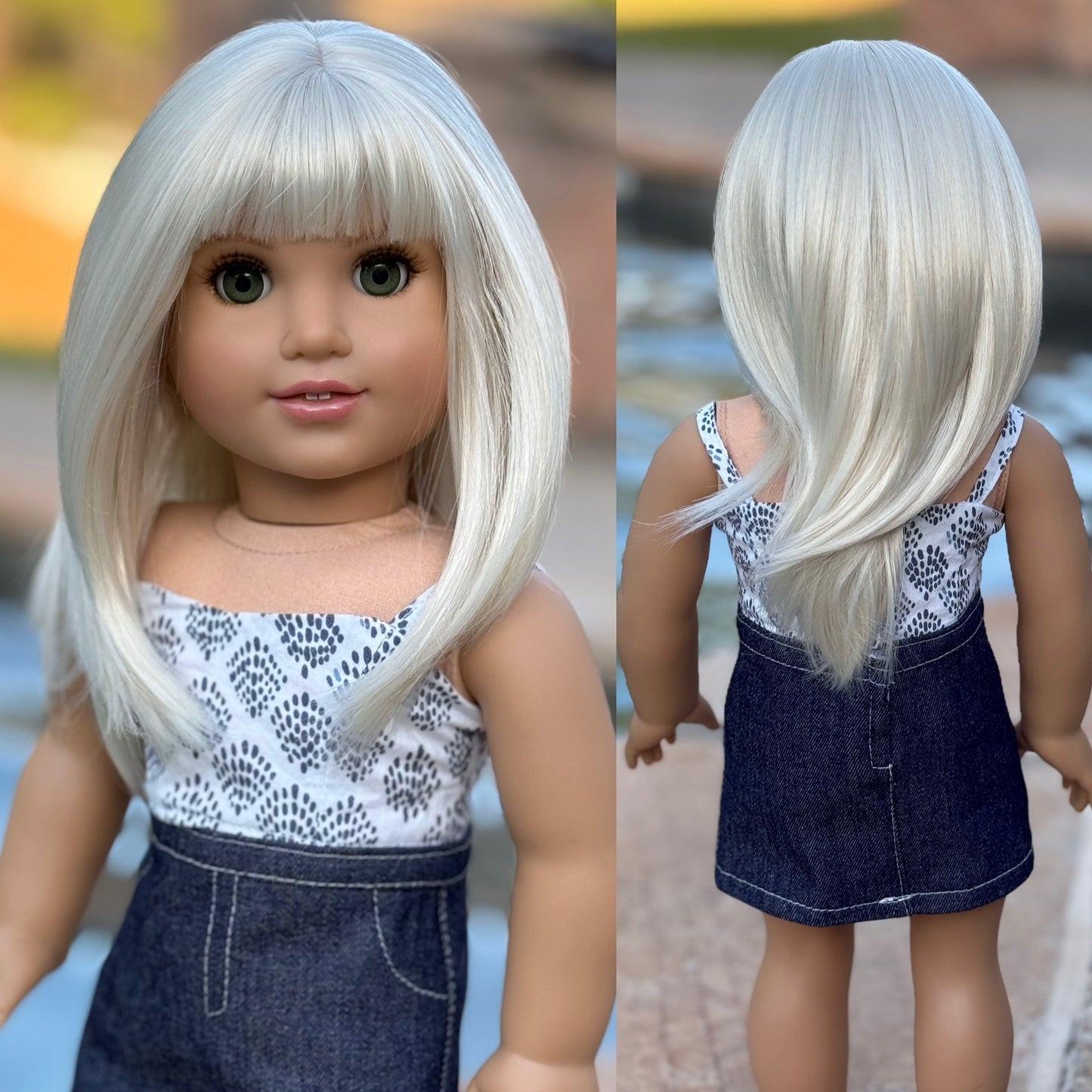 Lavish “Pearl” Med Bangs