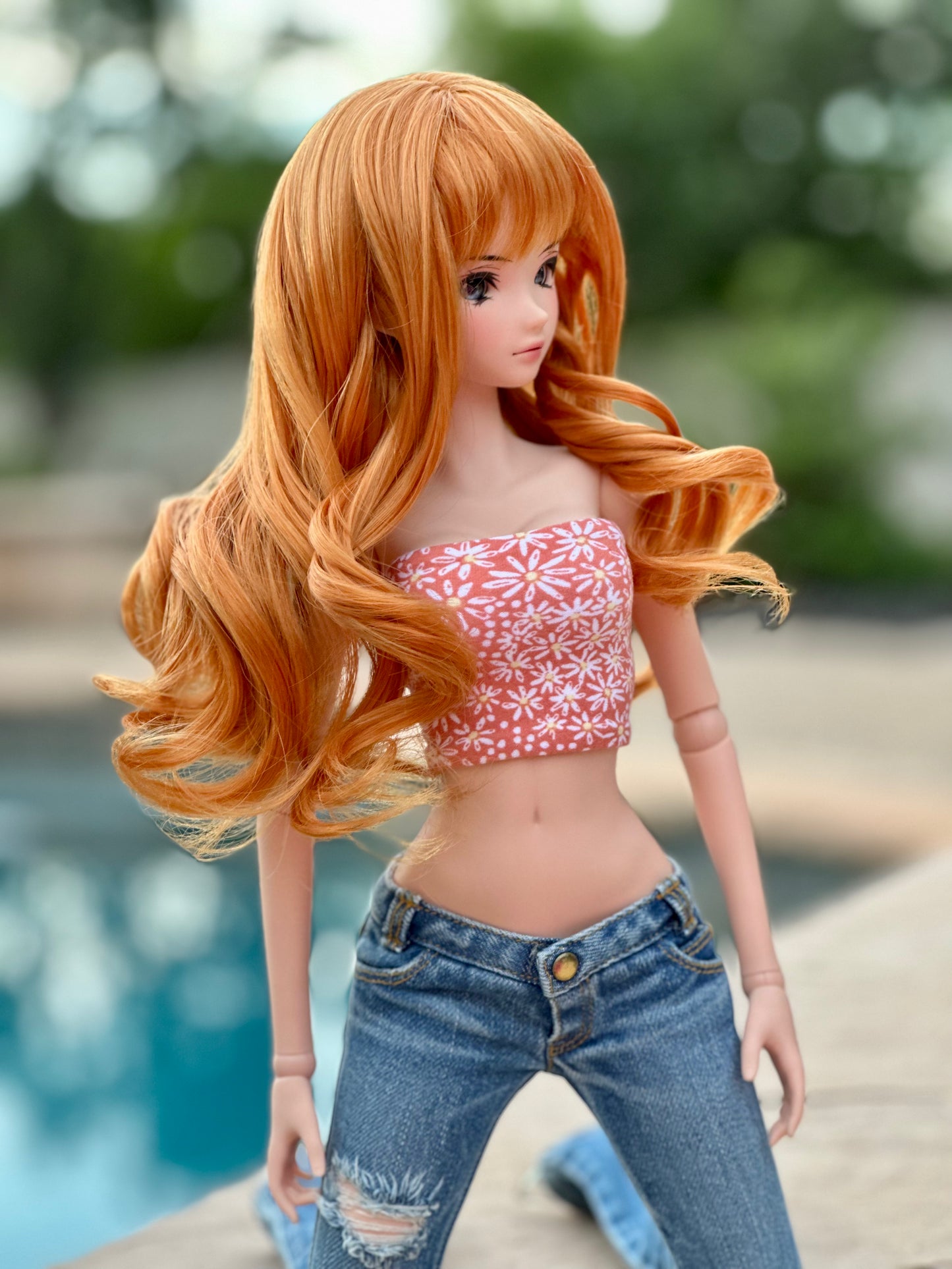 Chic Size 21.5cm Wig “Autumn Whisper”