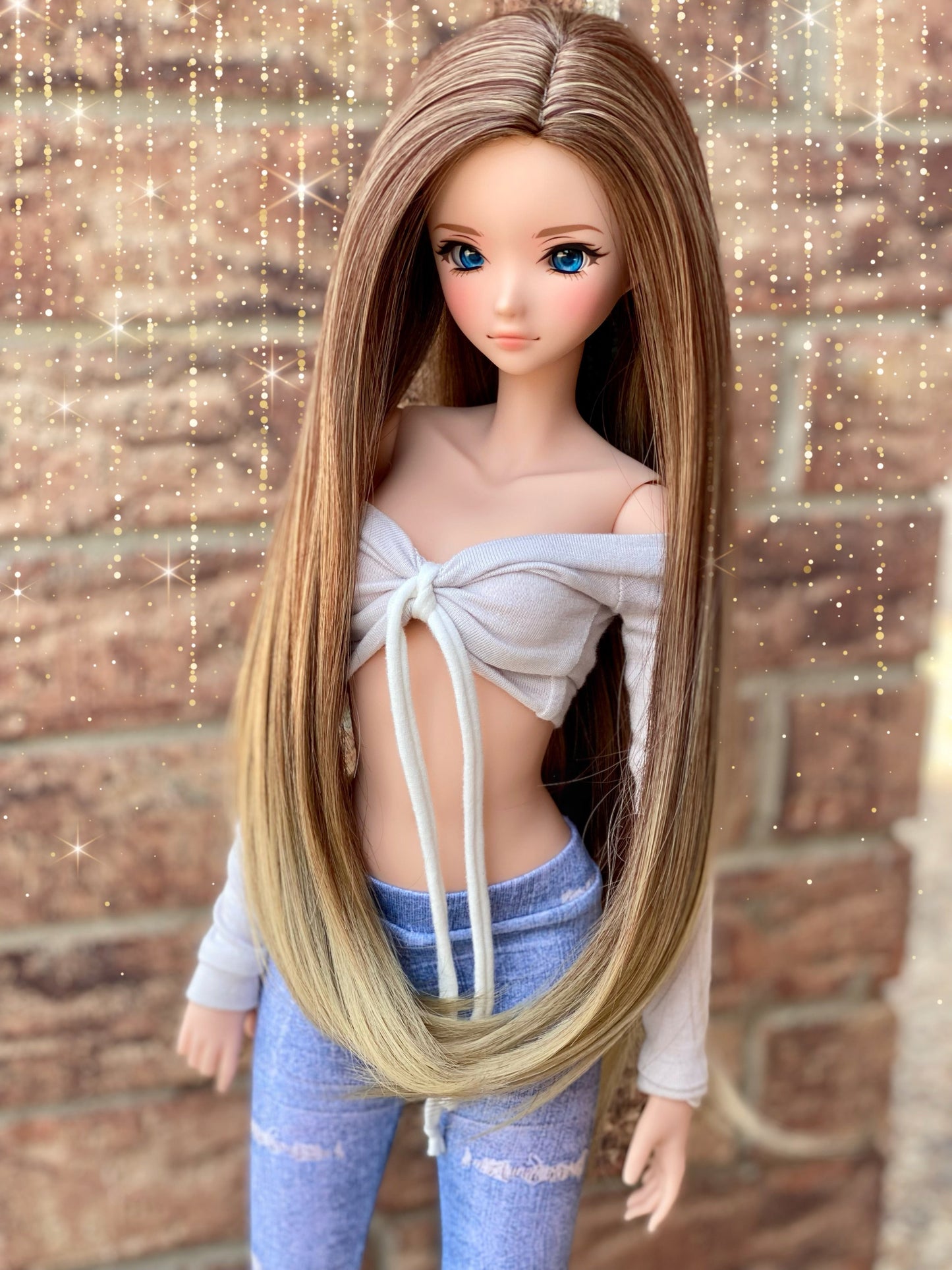 Chic Size 21.5cm Wig “Caramel Truffle”