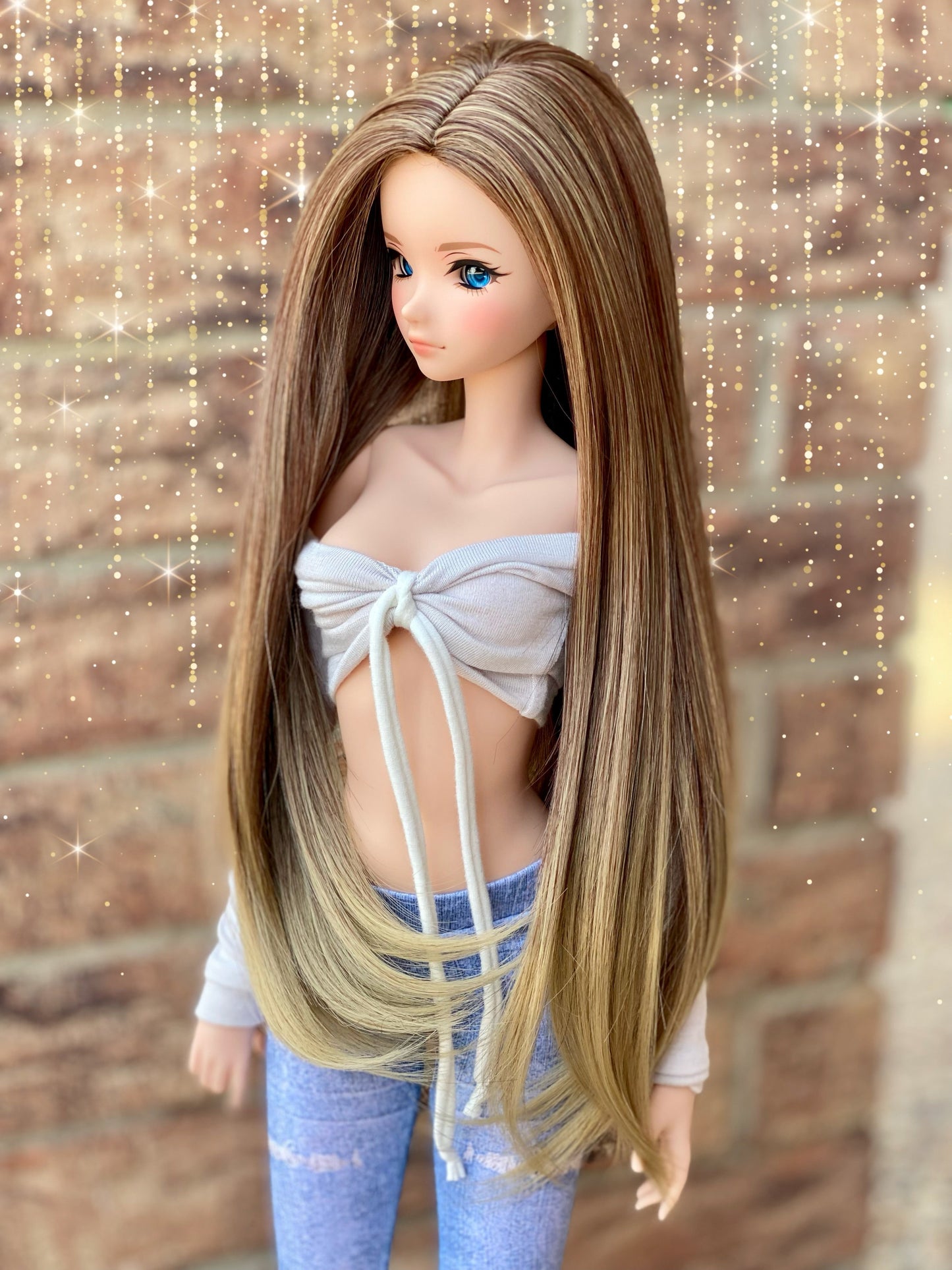 Chic Size 21.5cm Wig “Caramel Truffle”