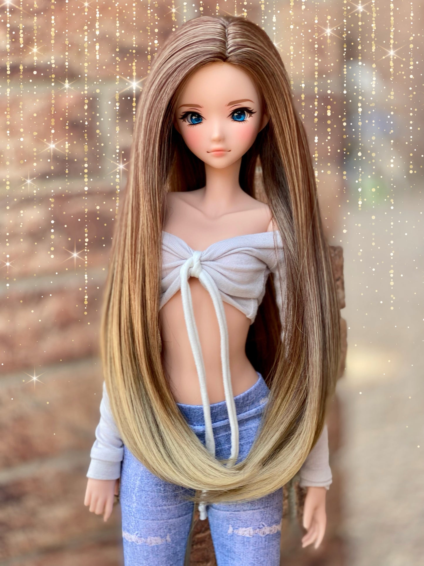 Chic Size 21.5cm Wig “Caramel Truffle”