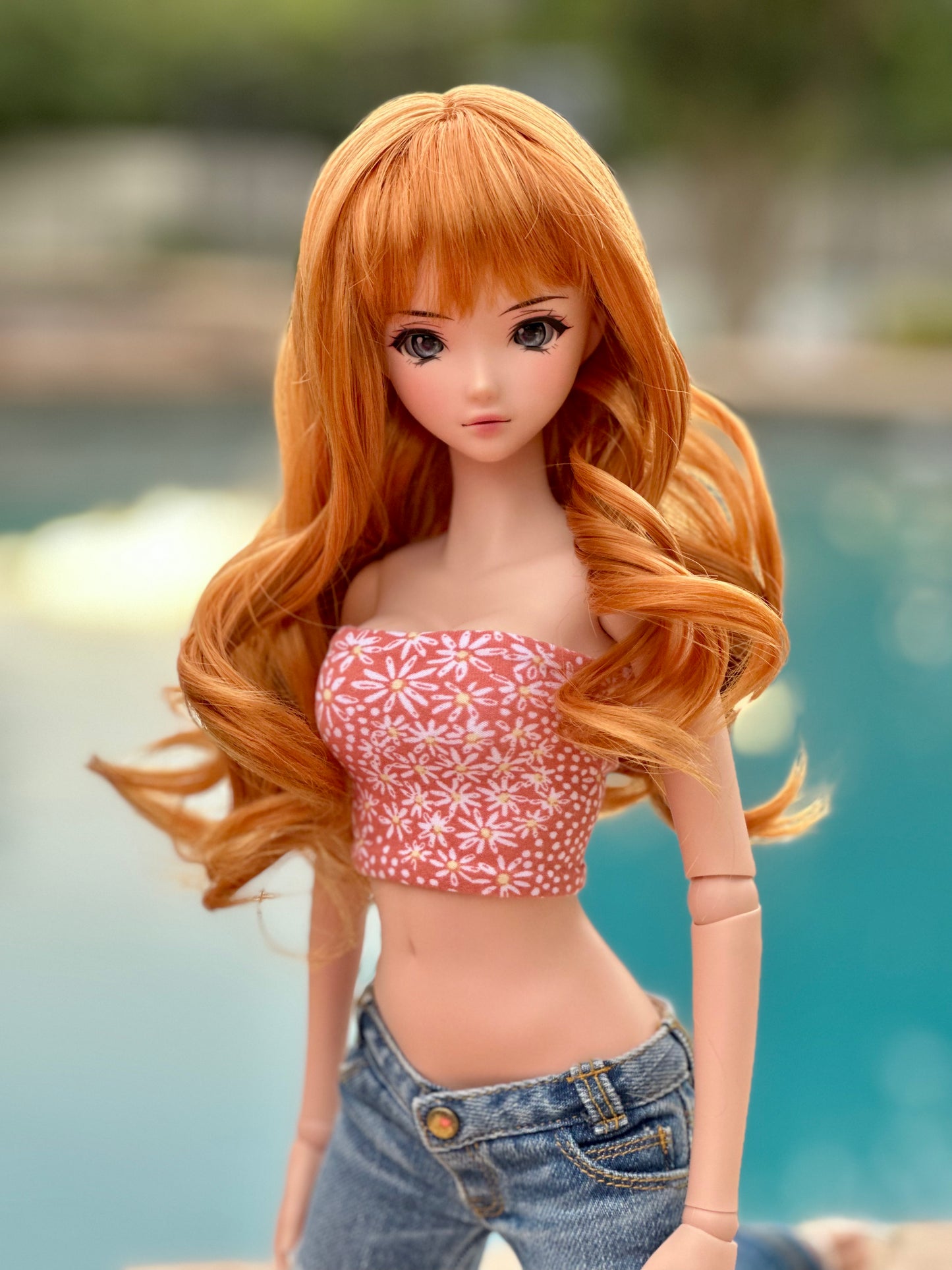 Chic Size 21.5cm Wig “Autumn Whisper”