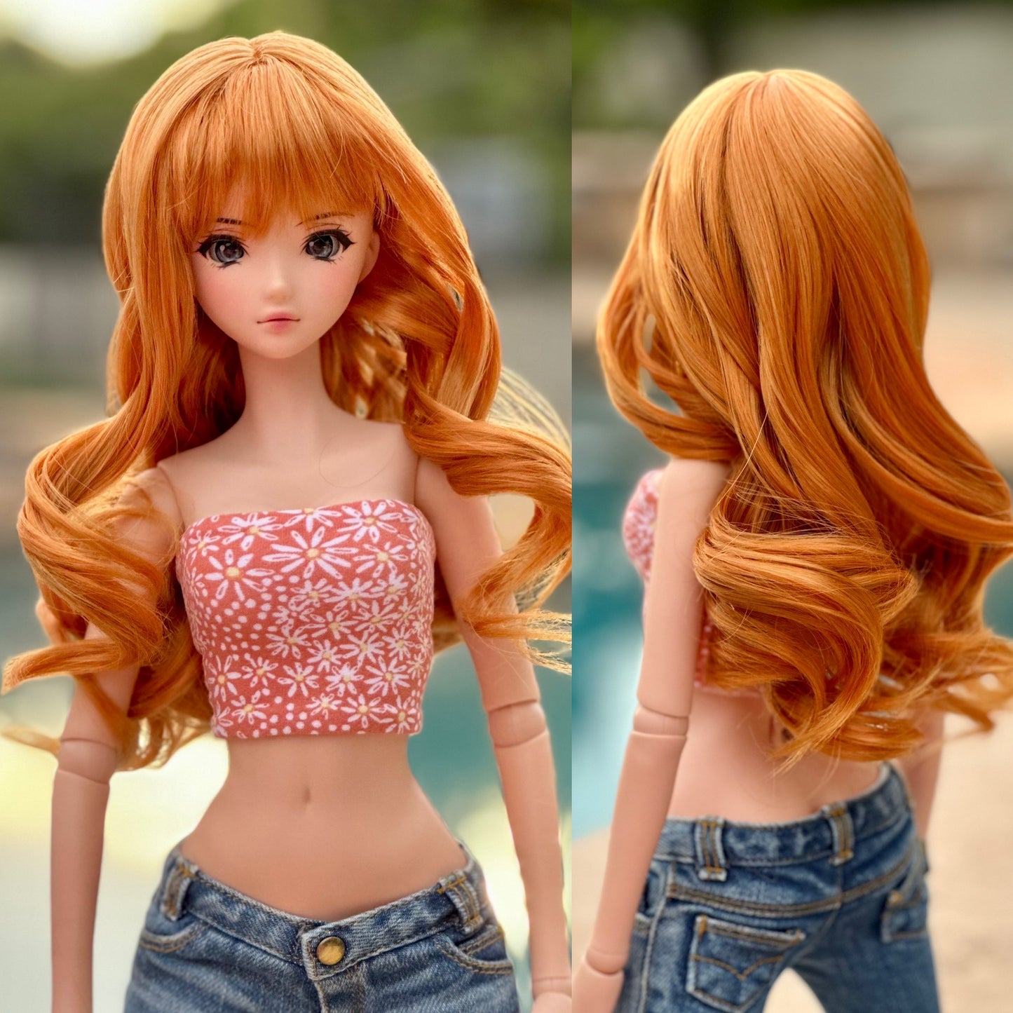 Chic Size 21.5cm Wig “Autumn Whisper”