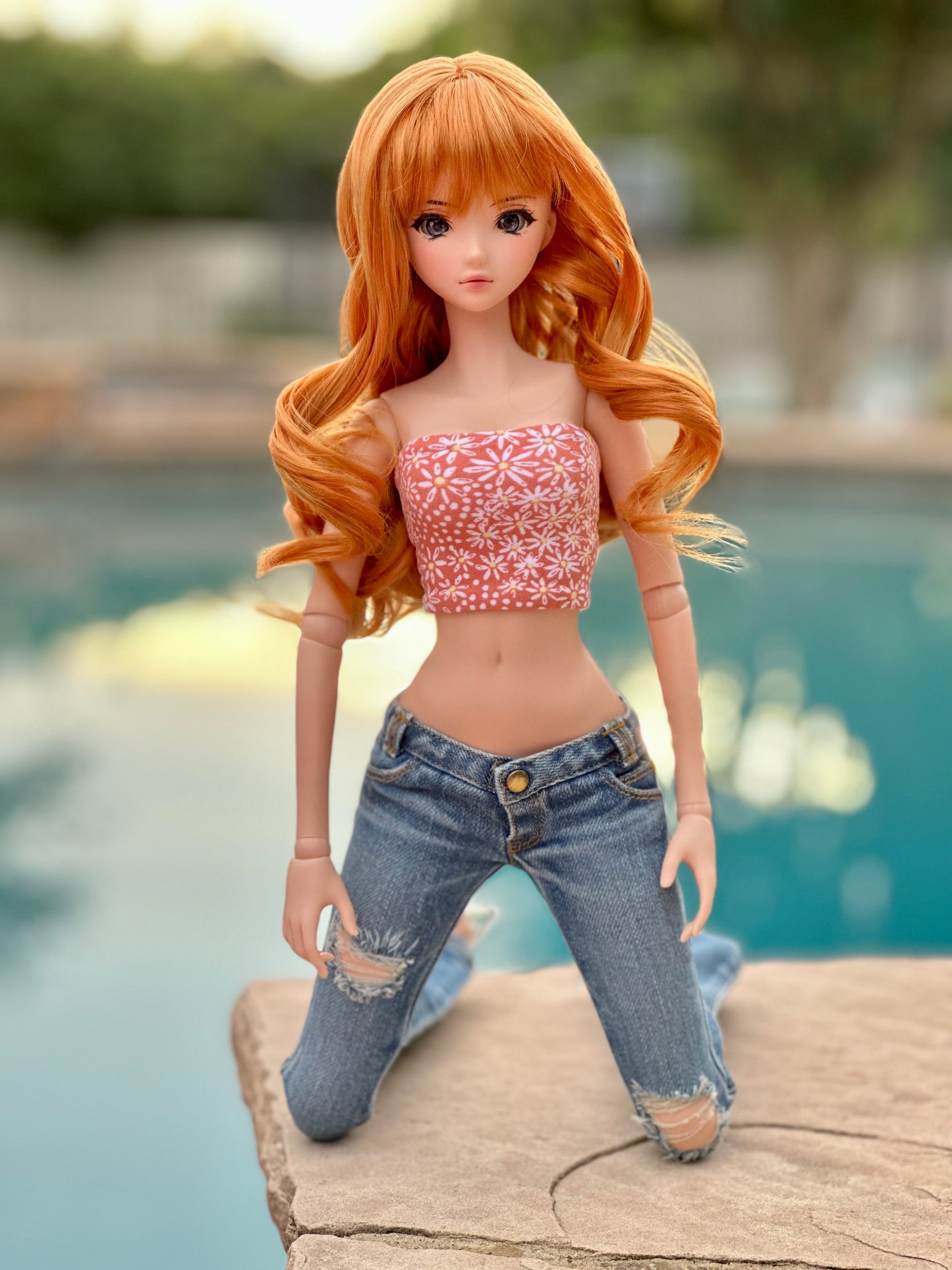 Chic Size 21.5cm Wig “Autumn Whisper”