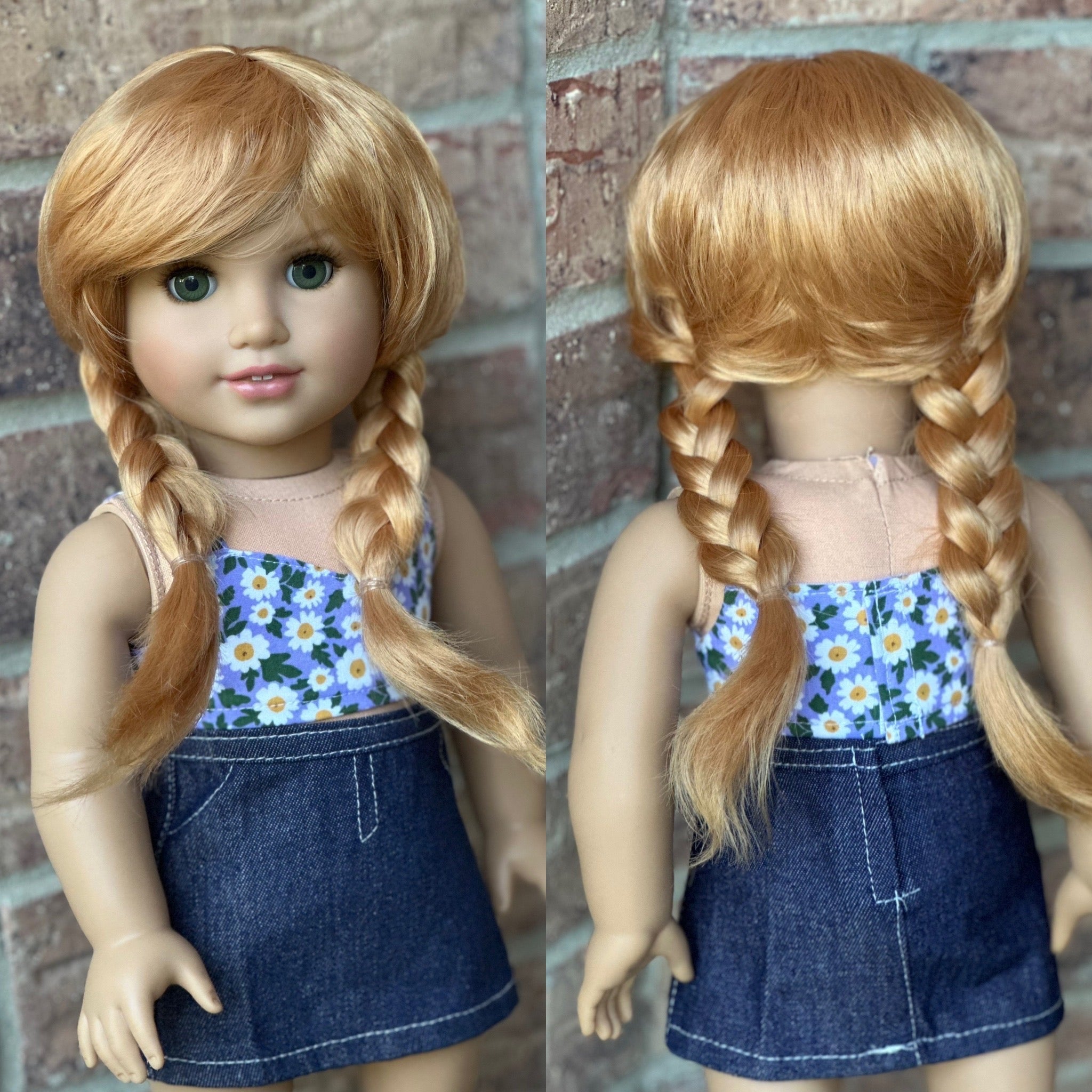 18 inch doll wigs online