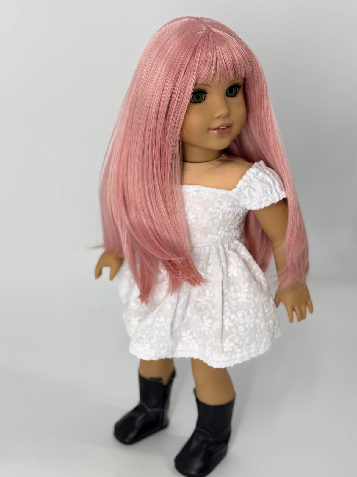 Lavish “Vintage Rose” Pink Bangs