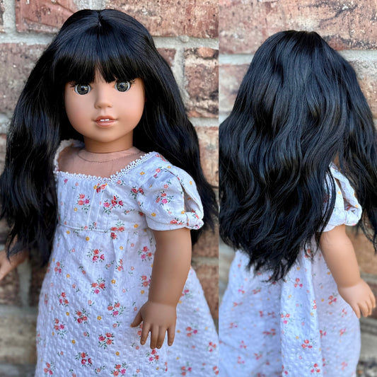 CHIC “Midnights” Black Wavy Bangs