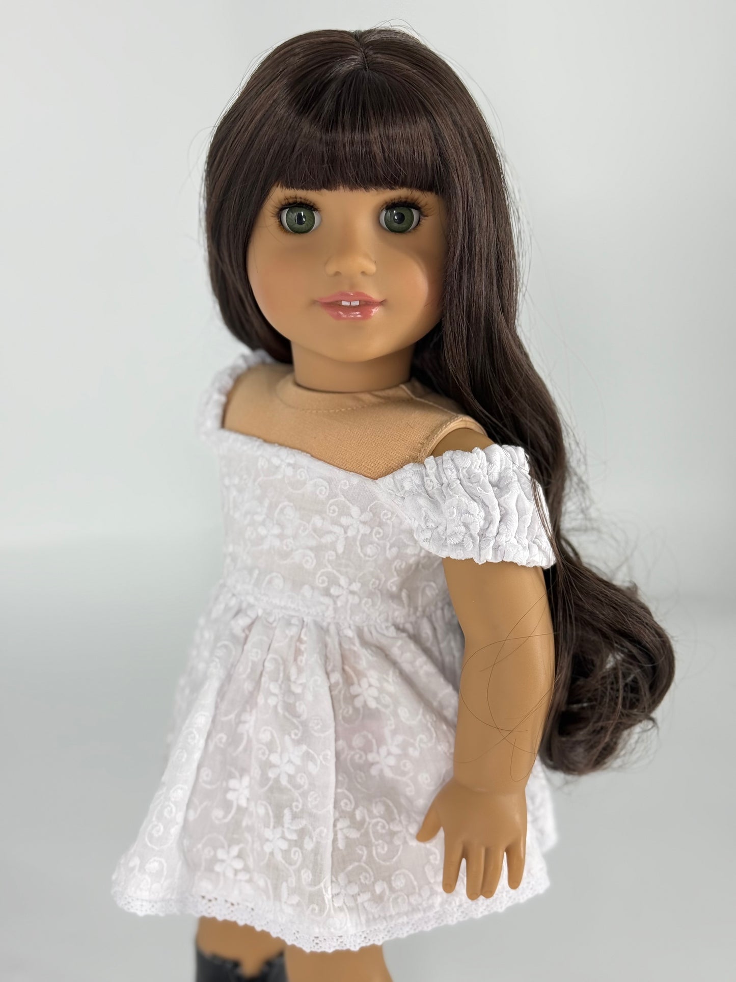 Lavish “French Espresso” Bangs