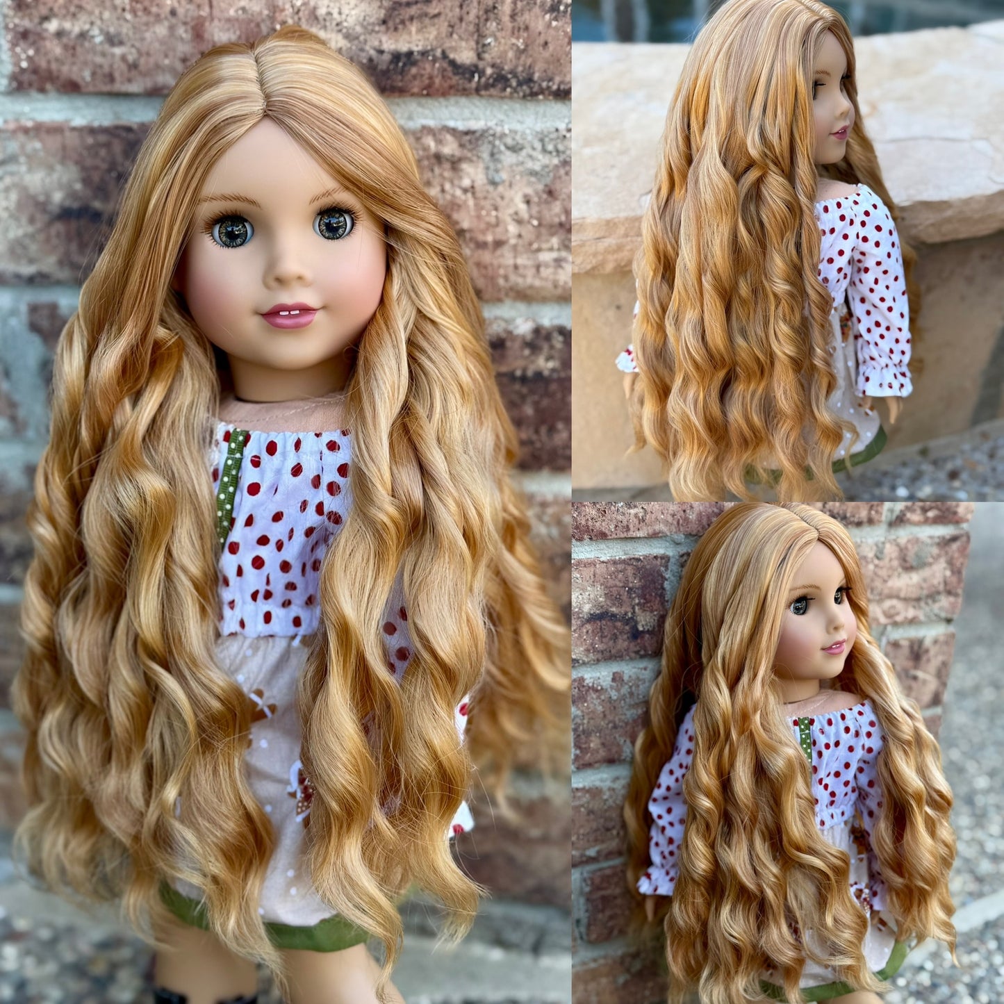 Lavish “Amber Glow” Spiral Waves