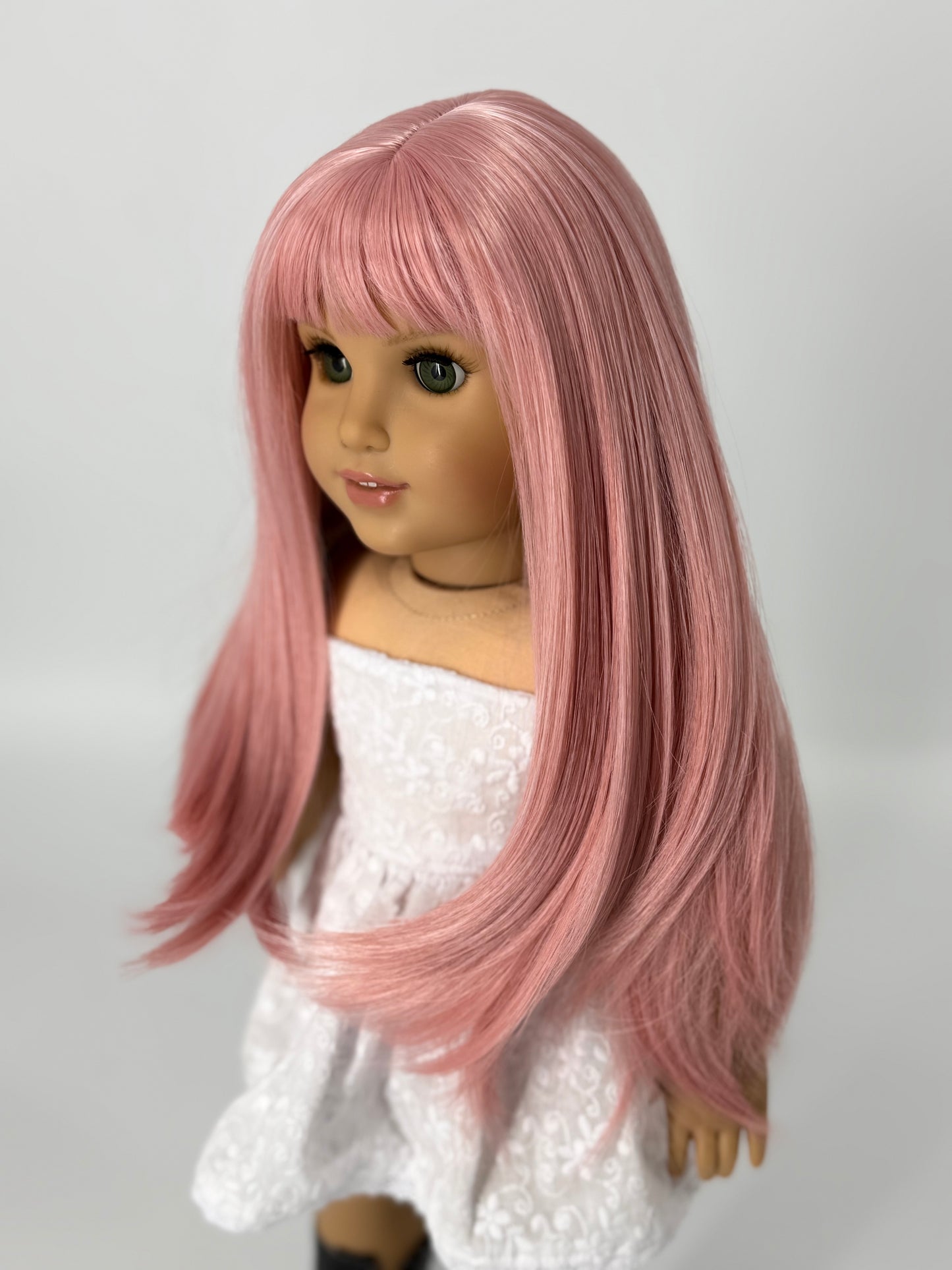 Lavish “Vintage Rose” Pink Bangs