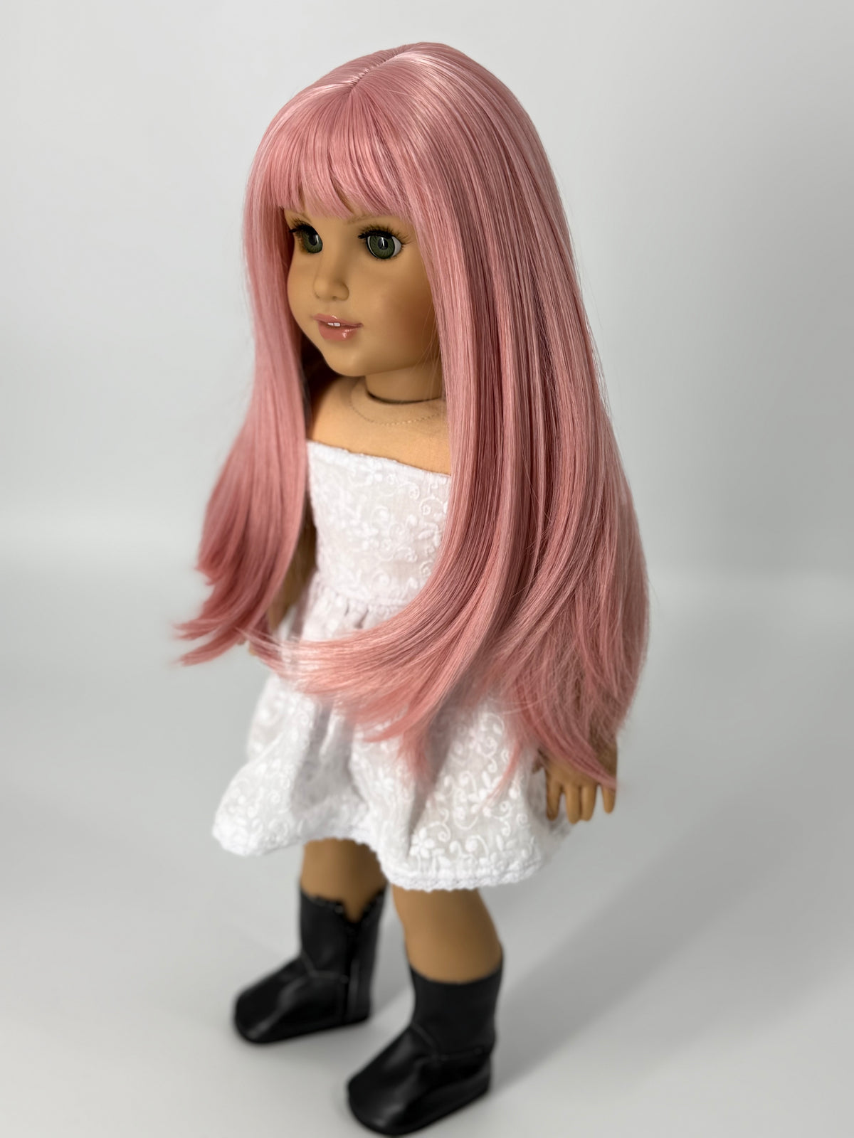 Lavish “Vintage Rose” Pink Bangs