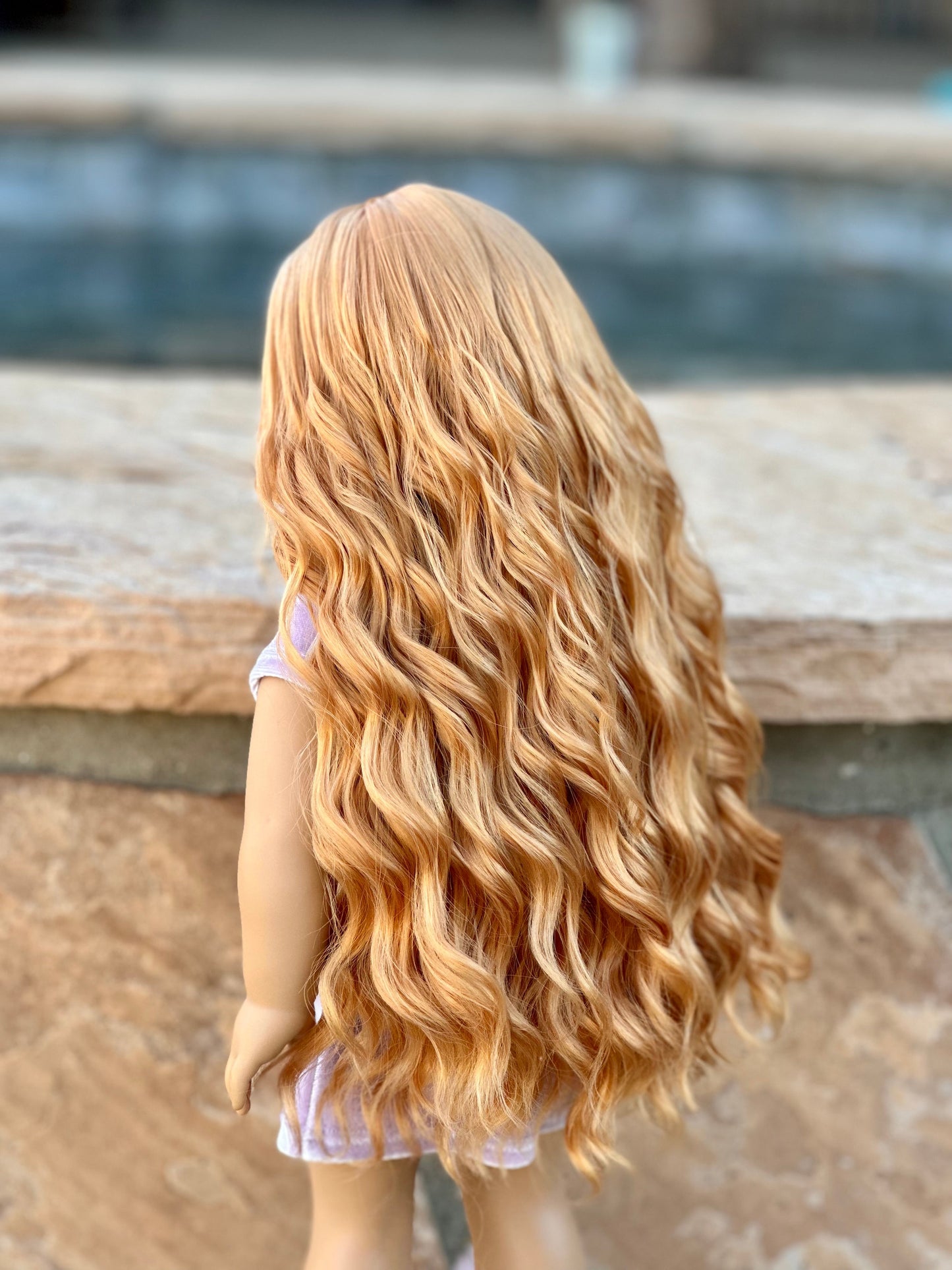 Lavish “Golden Harvest” Spiral Curls