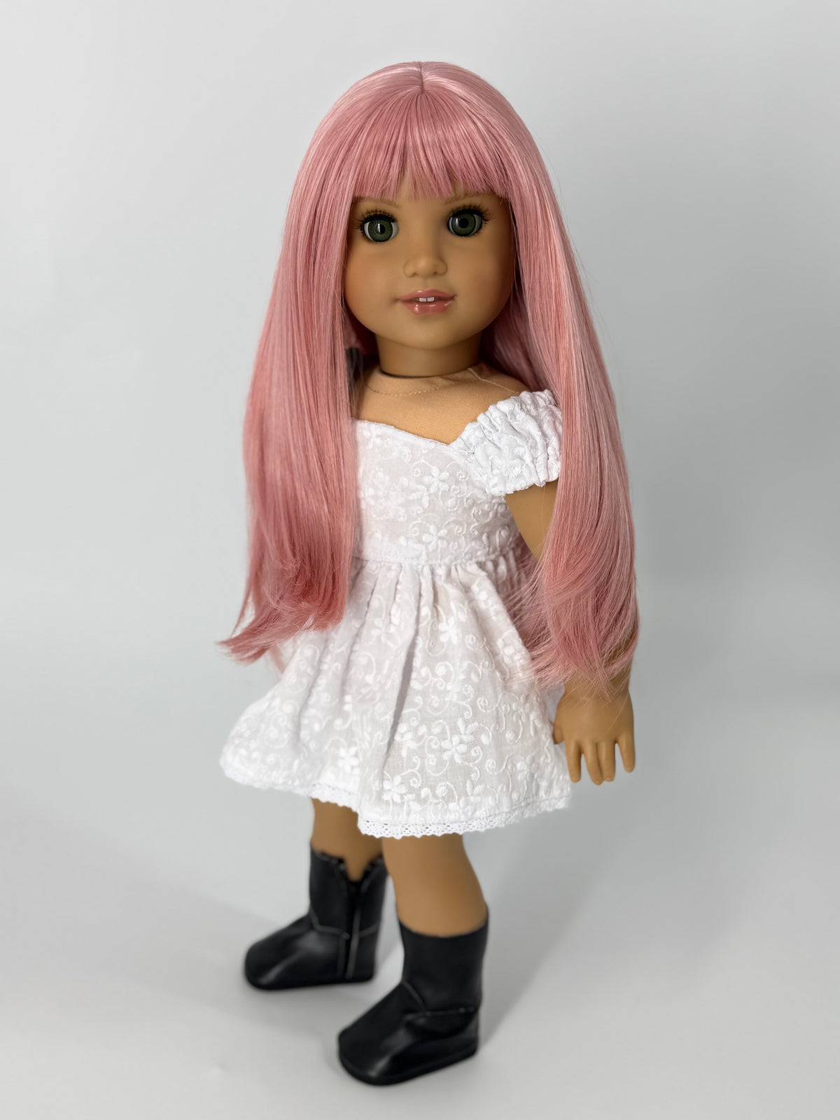 Lavish “Vintage Rose” Pink Bangs