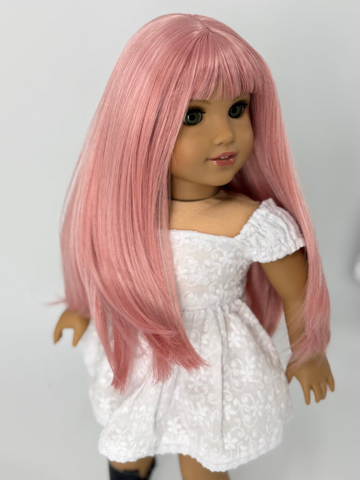 Lavish “Vintage Rose” Pink Bangs