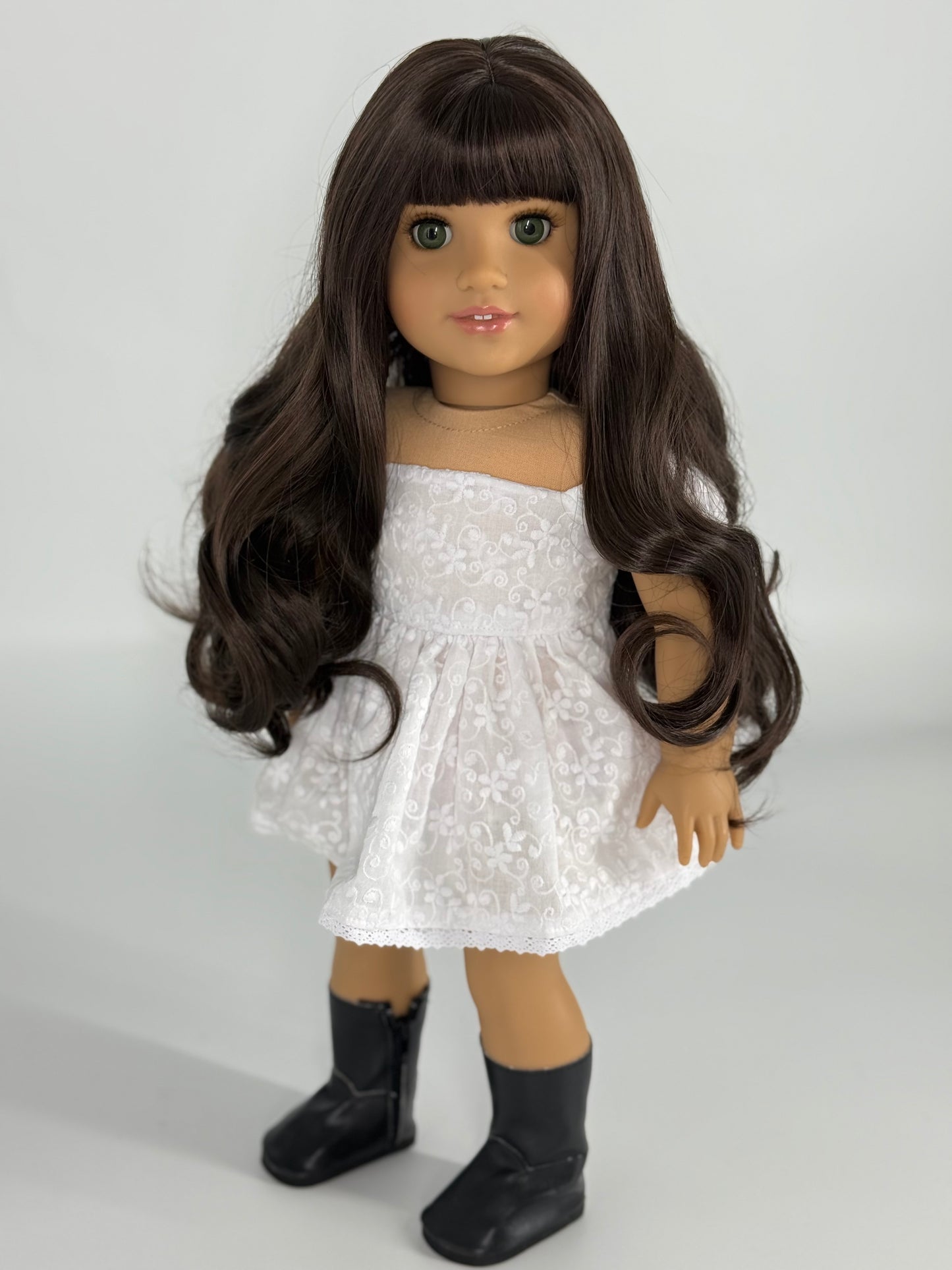 Lavish “French Espresso” Bangs