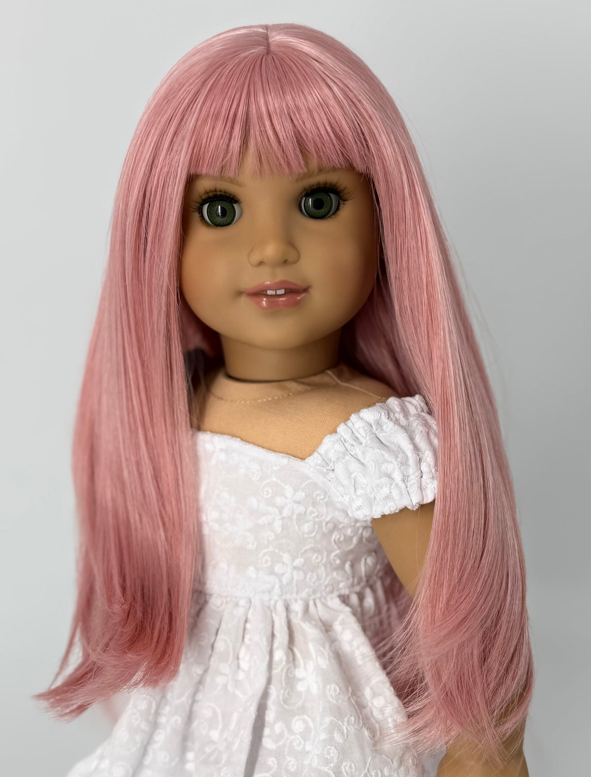 Lavish “Vintage Rose” Pink Bangs